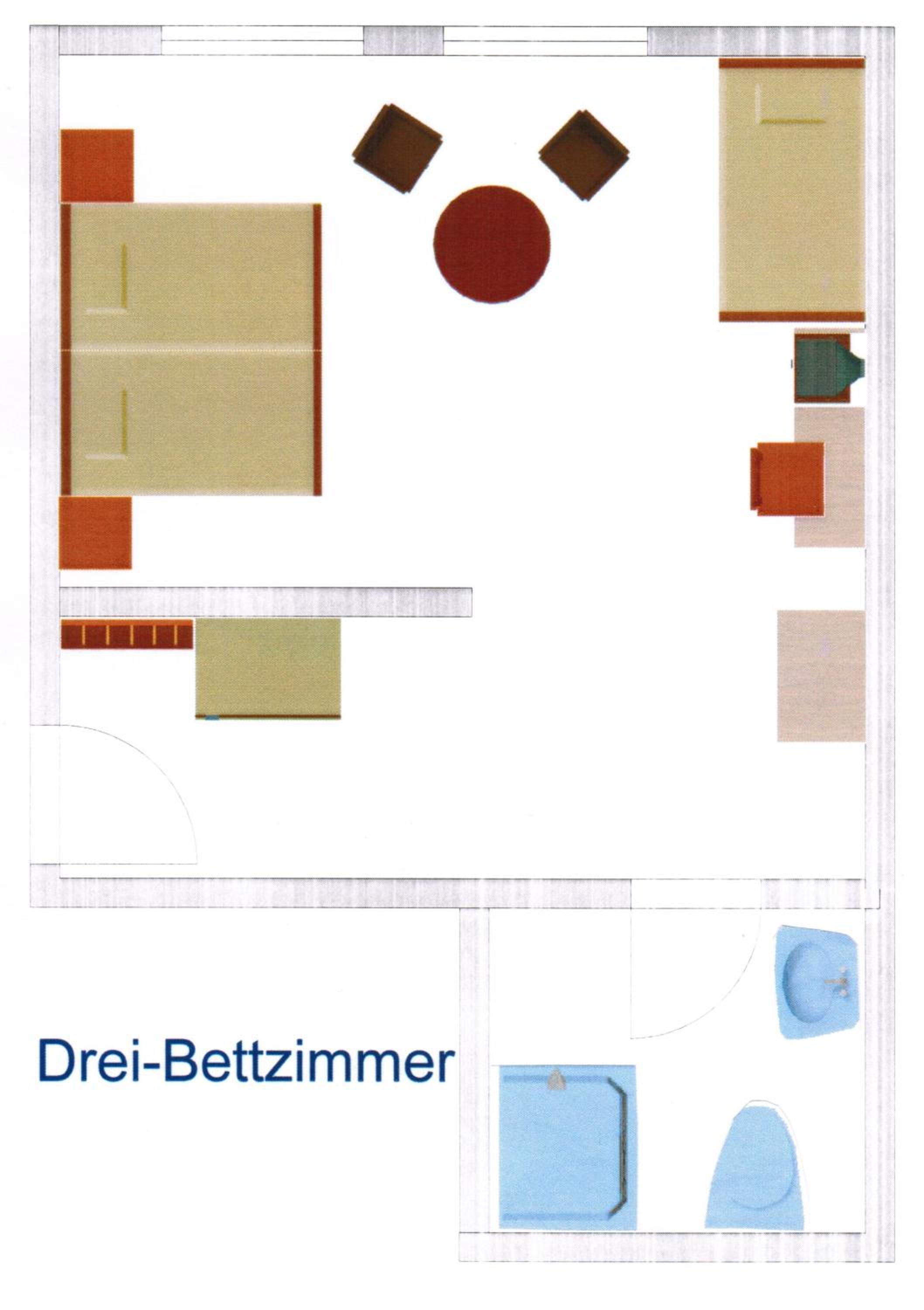 Twin Room with Extra Bed photo 3