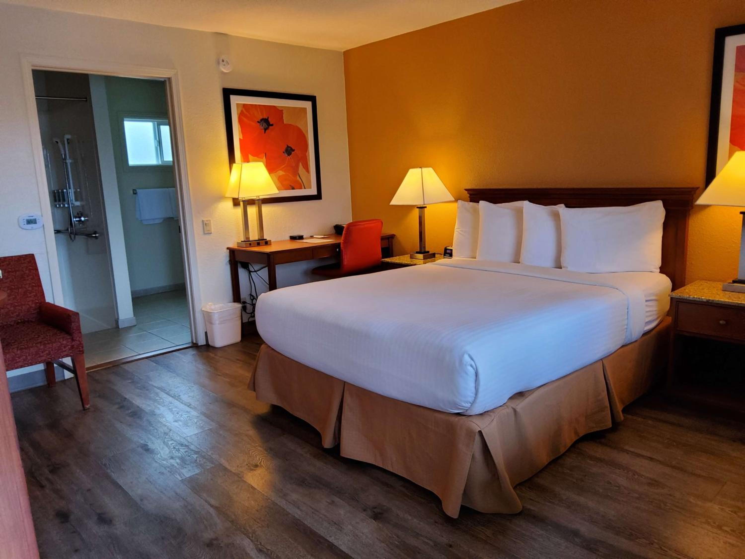 Queen Room with Roll-In Shower - Mobility Access photo 2