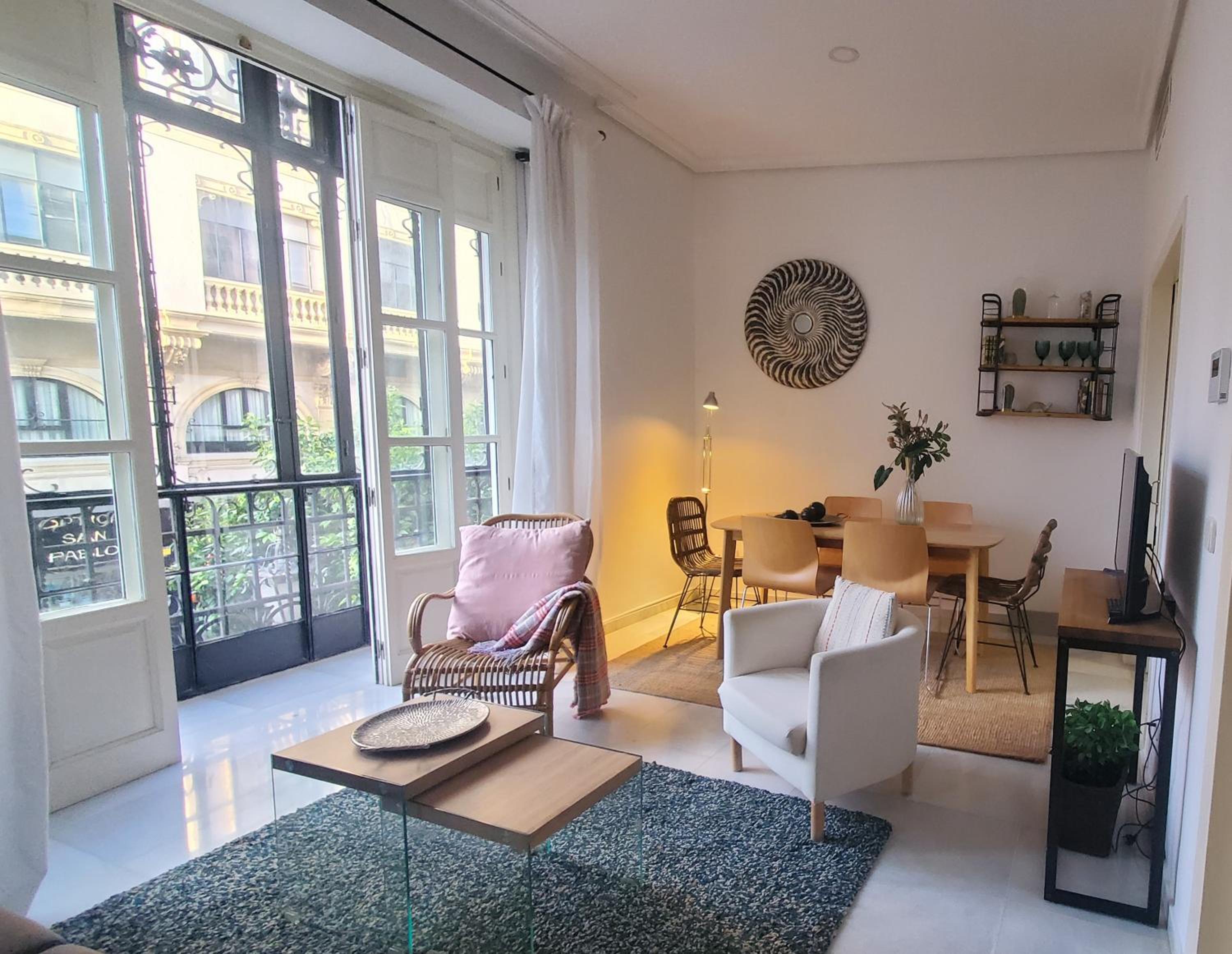 Apartamento de dos habitaciones