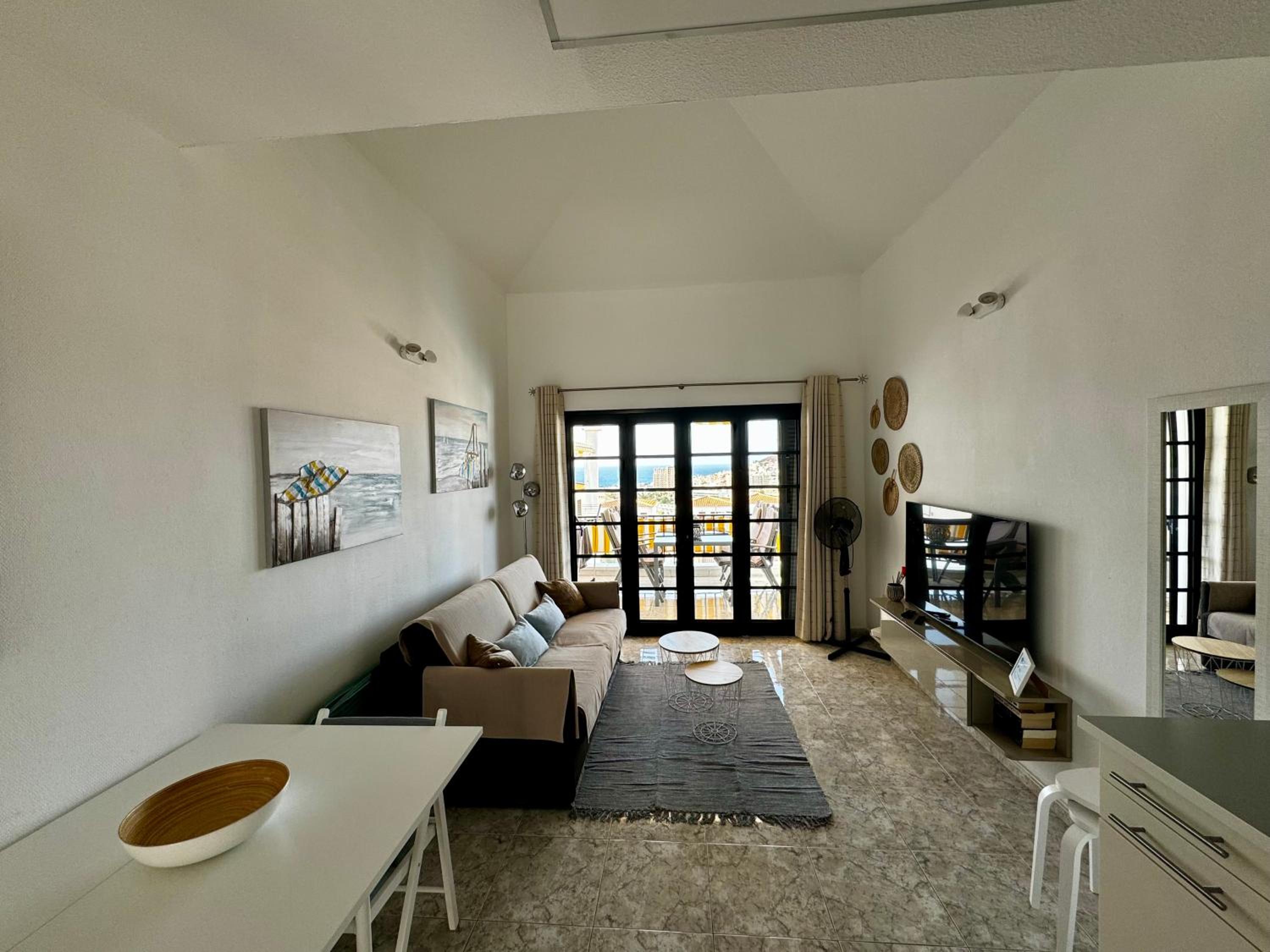 Apartamento con vista al mar