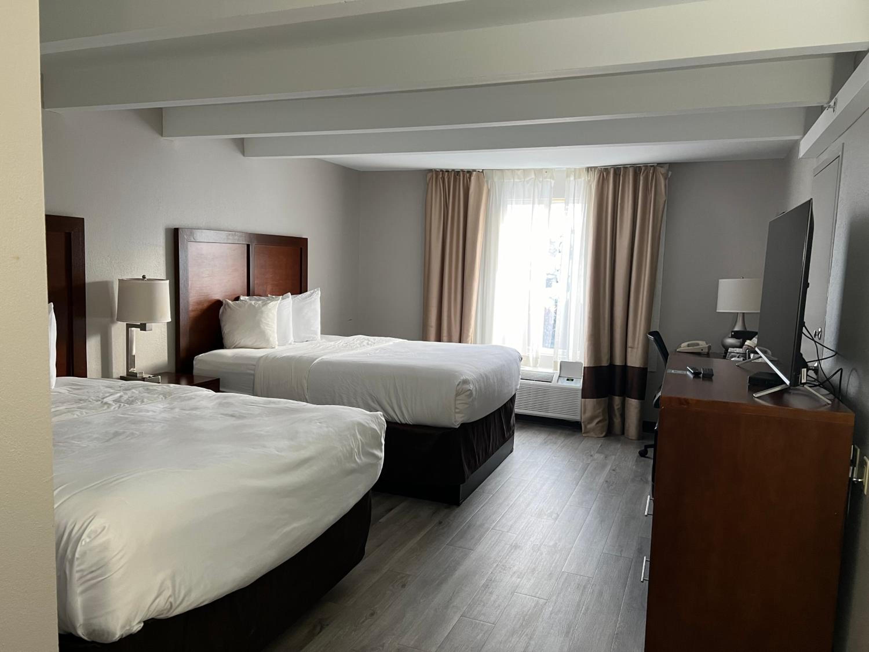 Queen Room with Two Queen Beds and Roll-In Shower - Non-Smoking - Photo 1