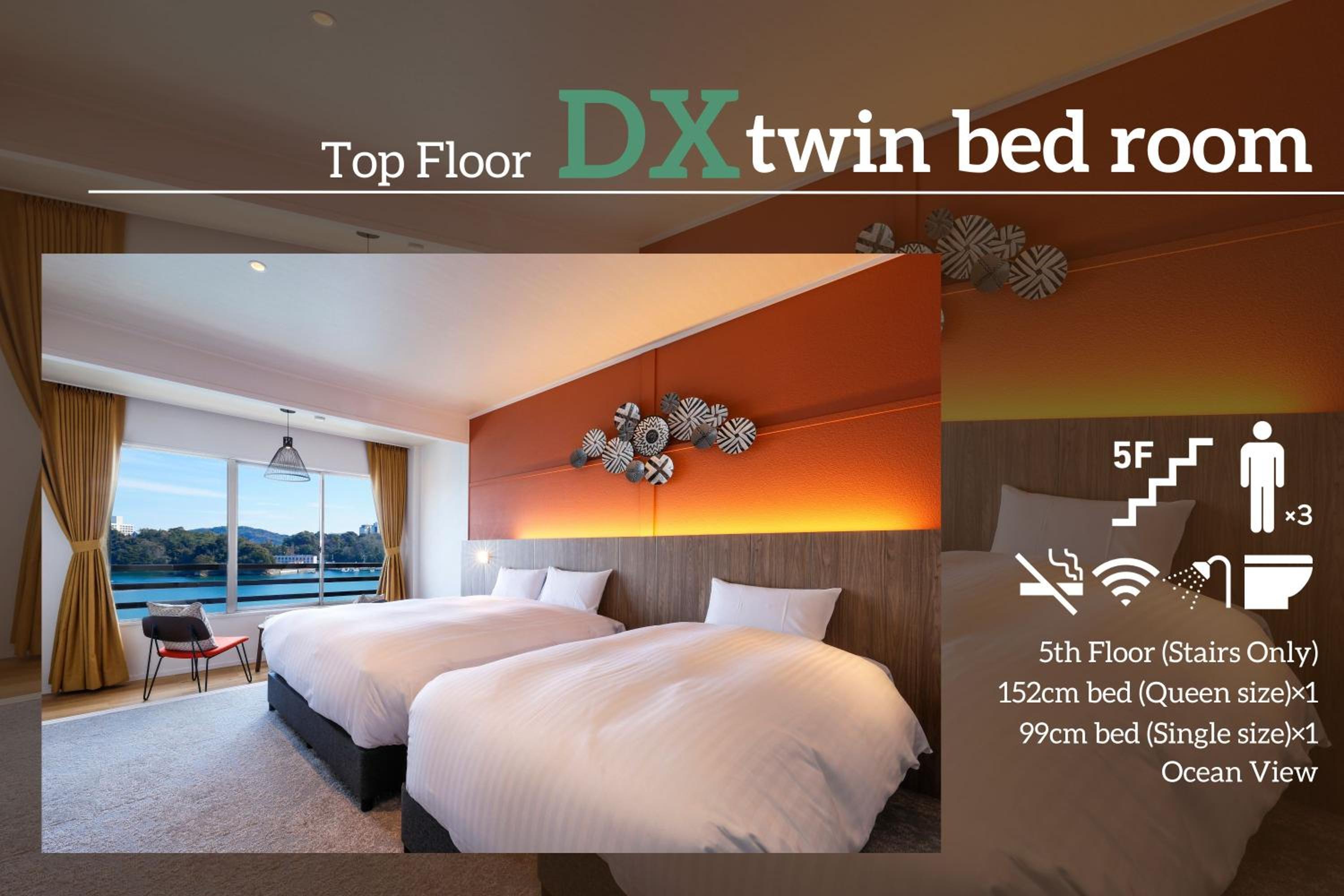 Superior Twin Room with Sea View photo 1
