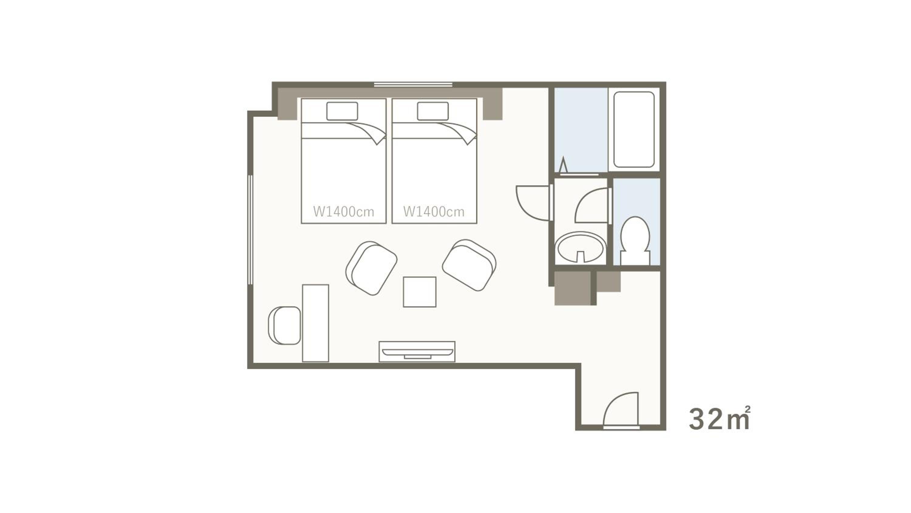 Deluxe Hollywood Twin Room  ( No Extra Bed Available ) photo 2