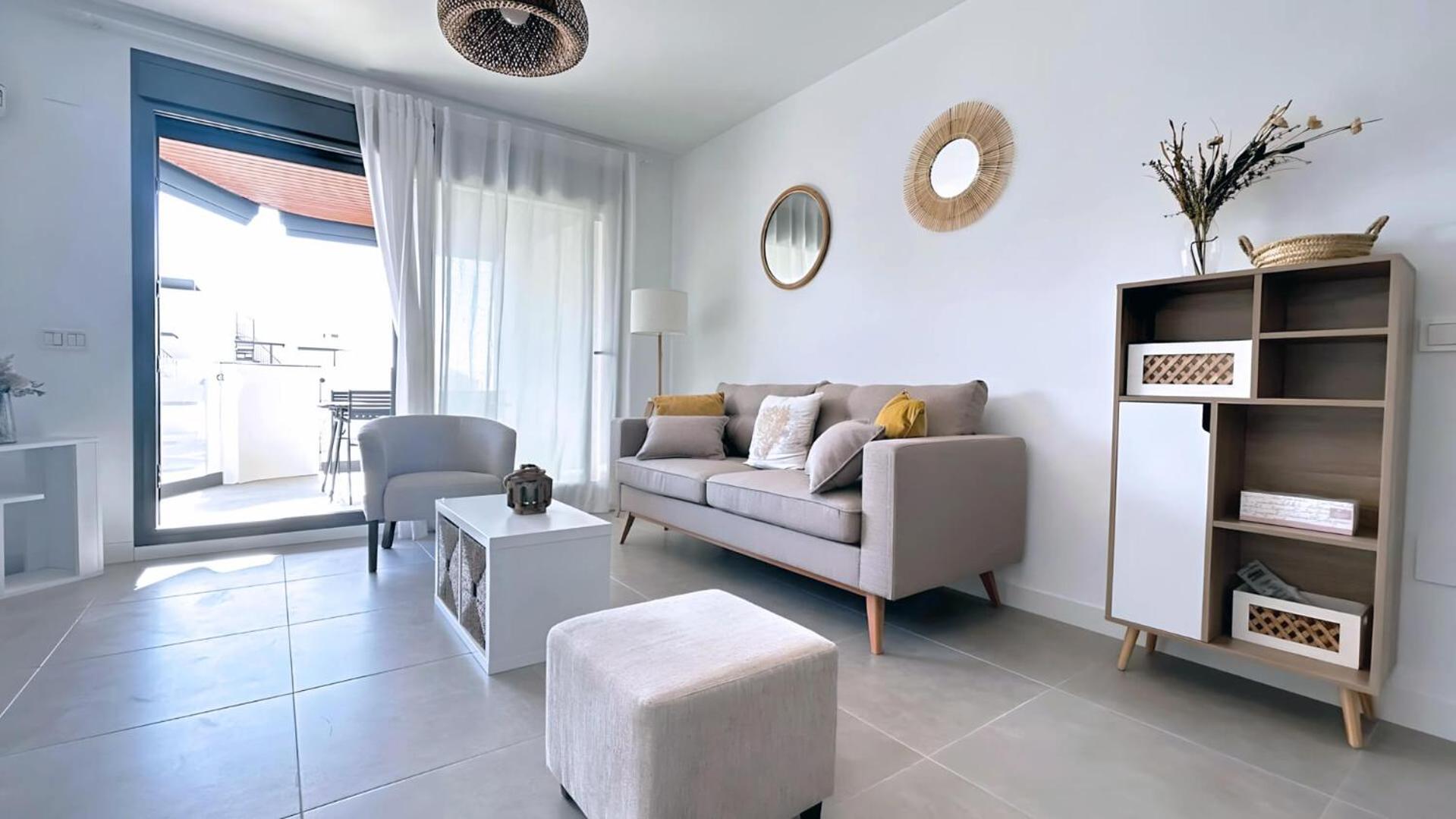 Apartamento de dos habitaciones