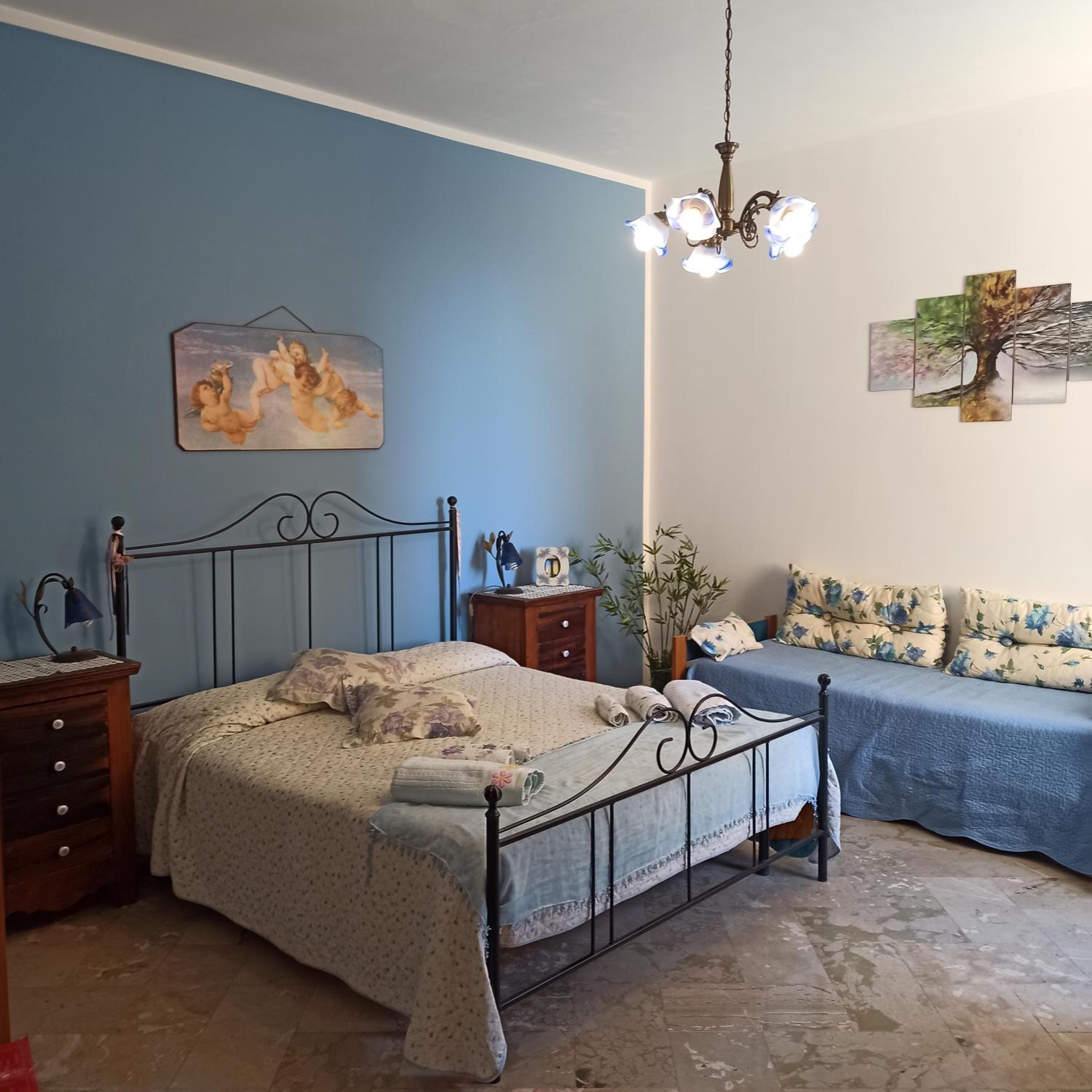 Family Room With Shared Bathroom