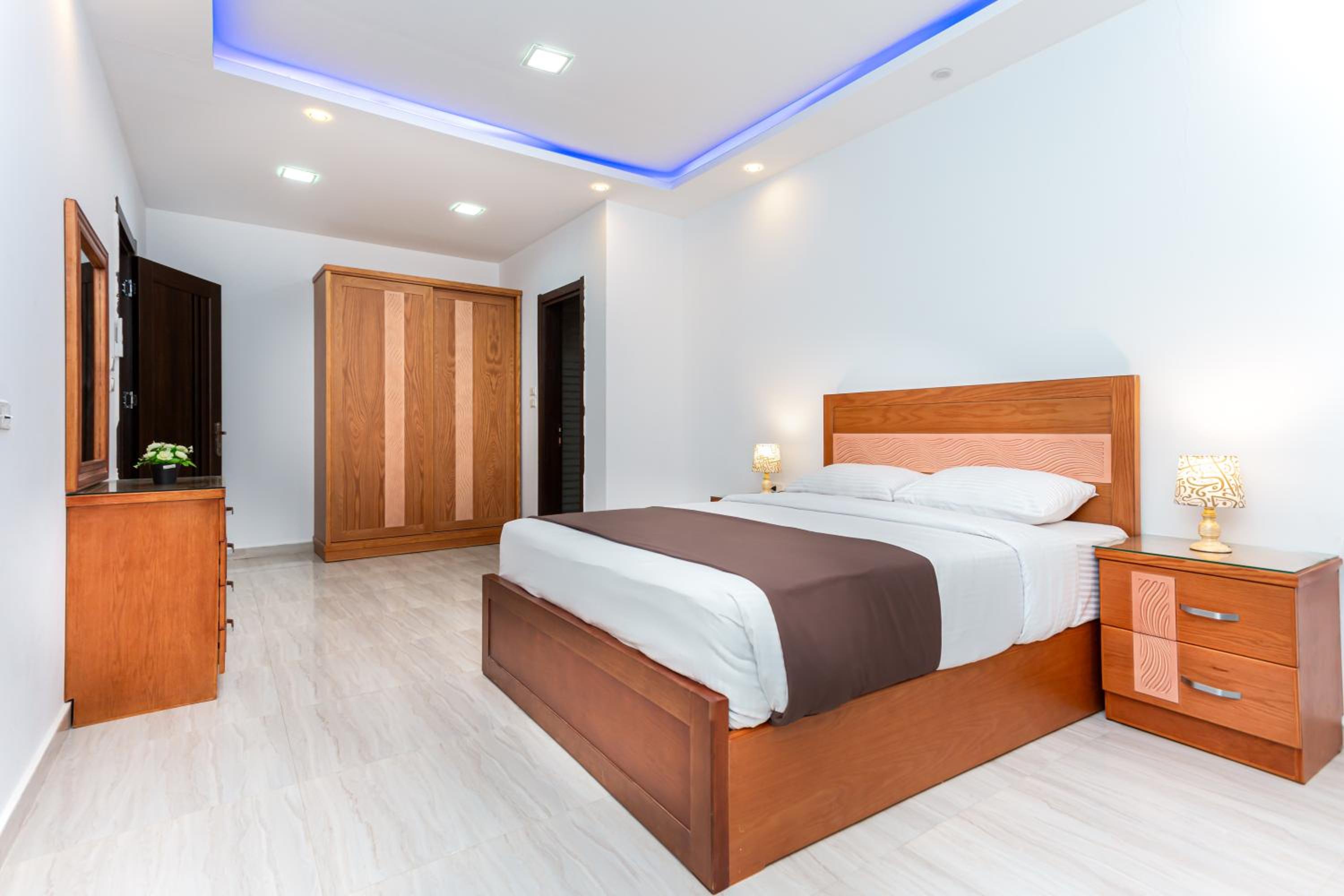 Three-Bedroom Premium Apartment with Balcony