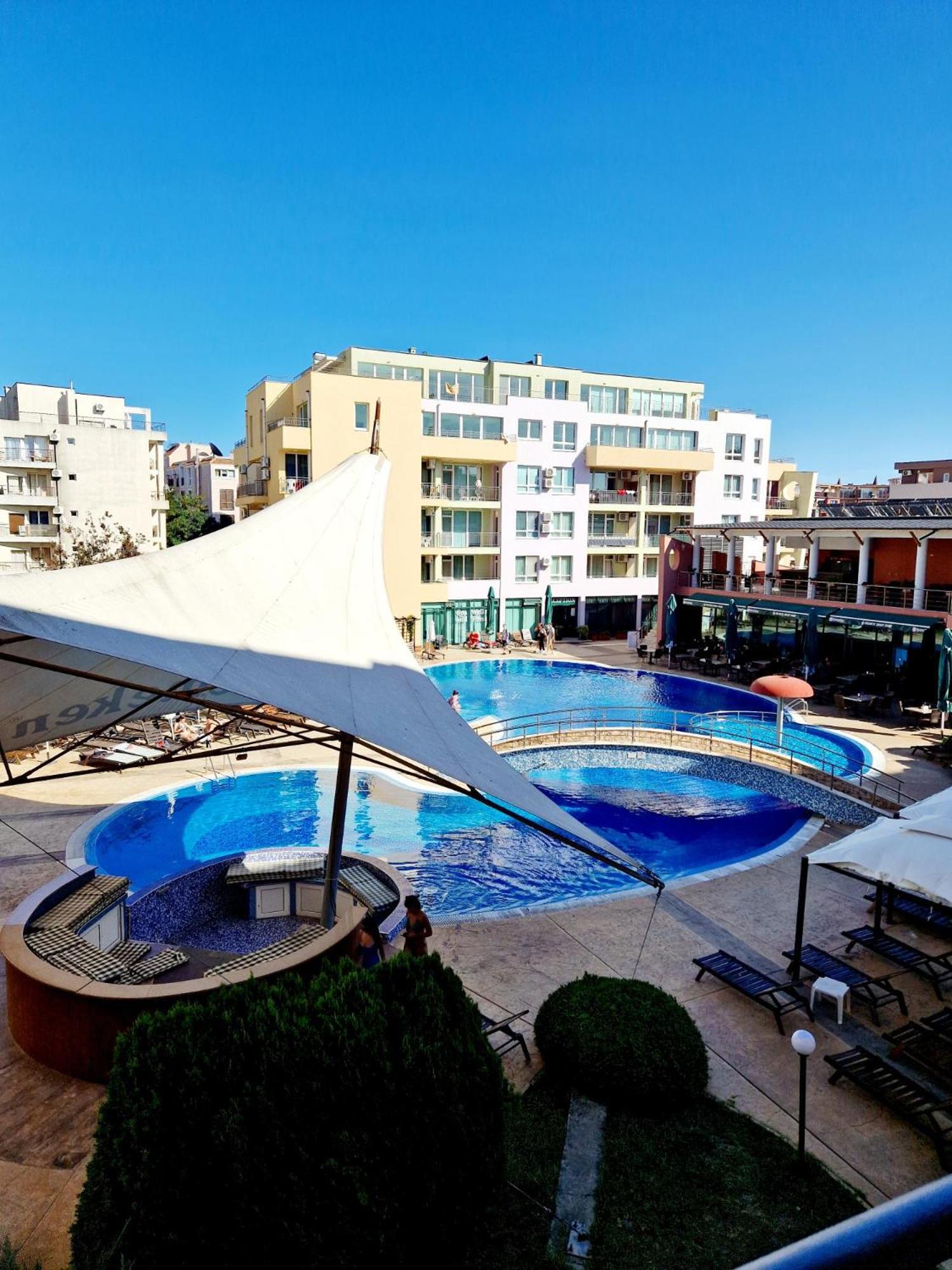 Studio with Pool View