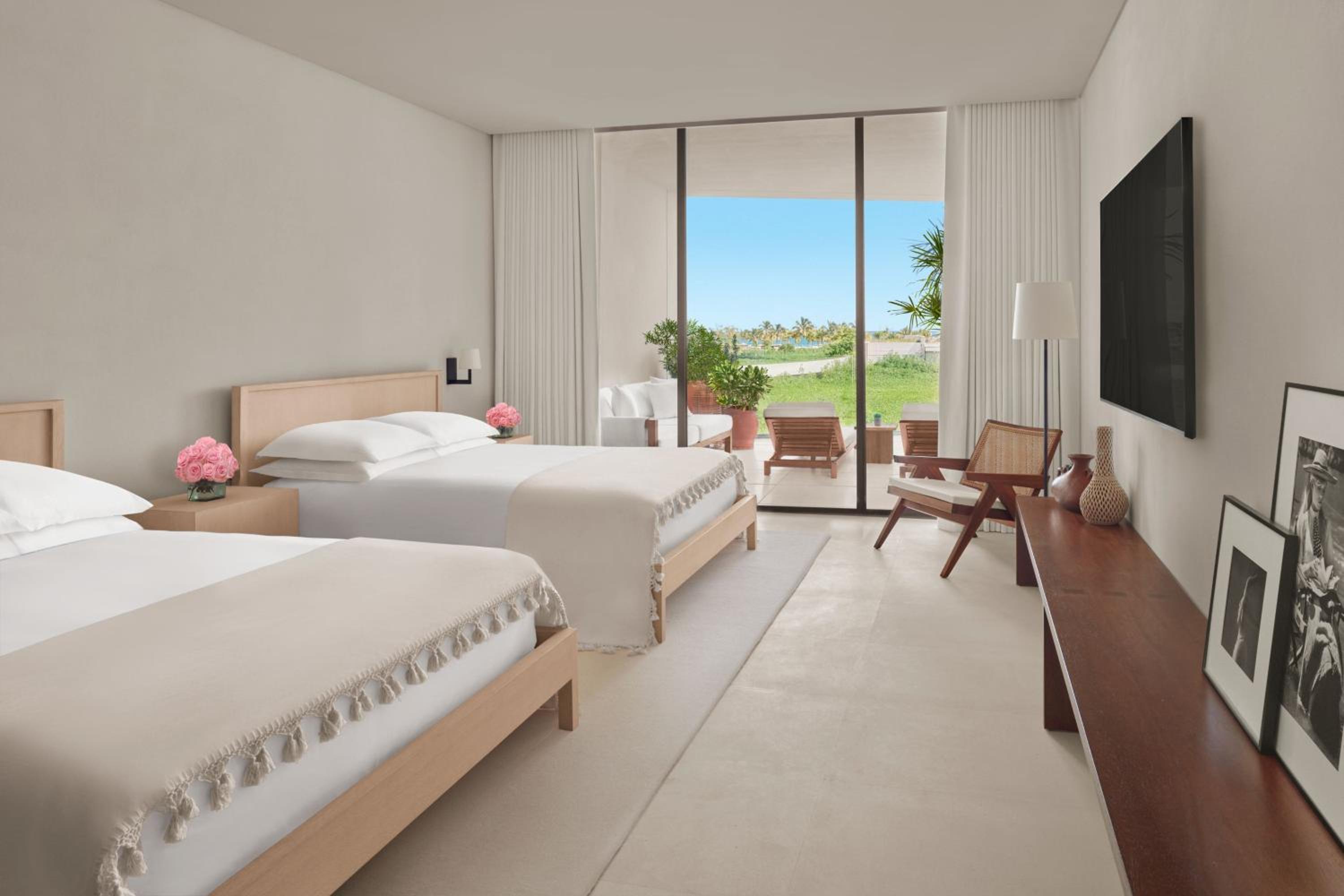 Deluxe Queen Room with Two Queen Beds and Terrace - Photo 1