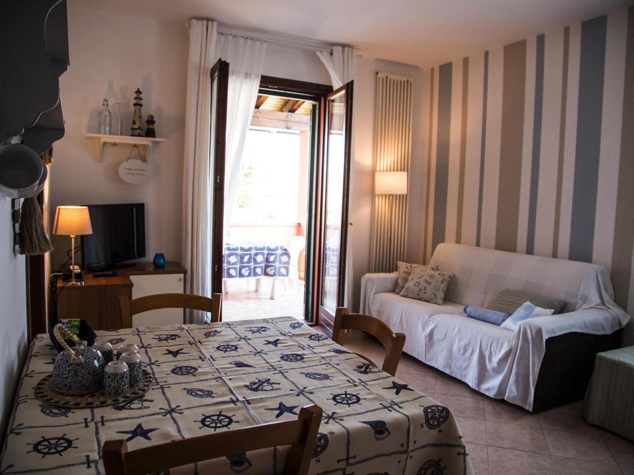 One-Bedroom Apartment with Balcony