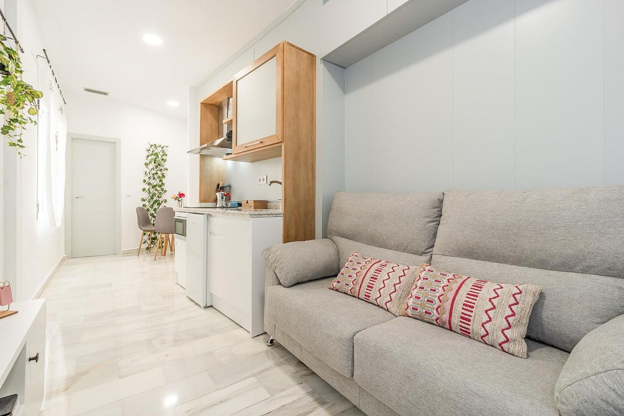 Apartamento de dos habitaciones