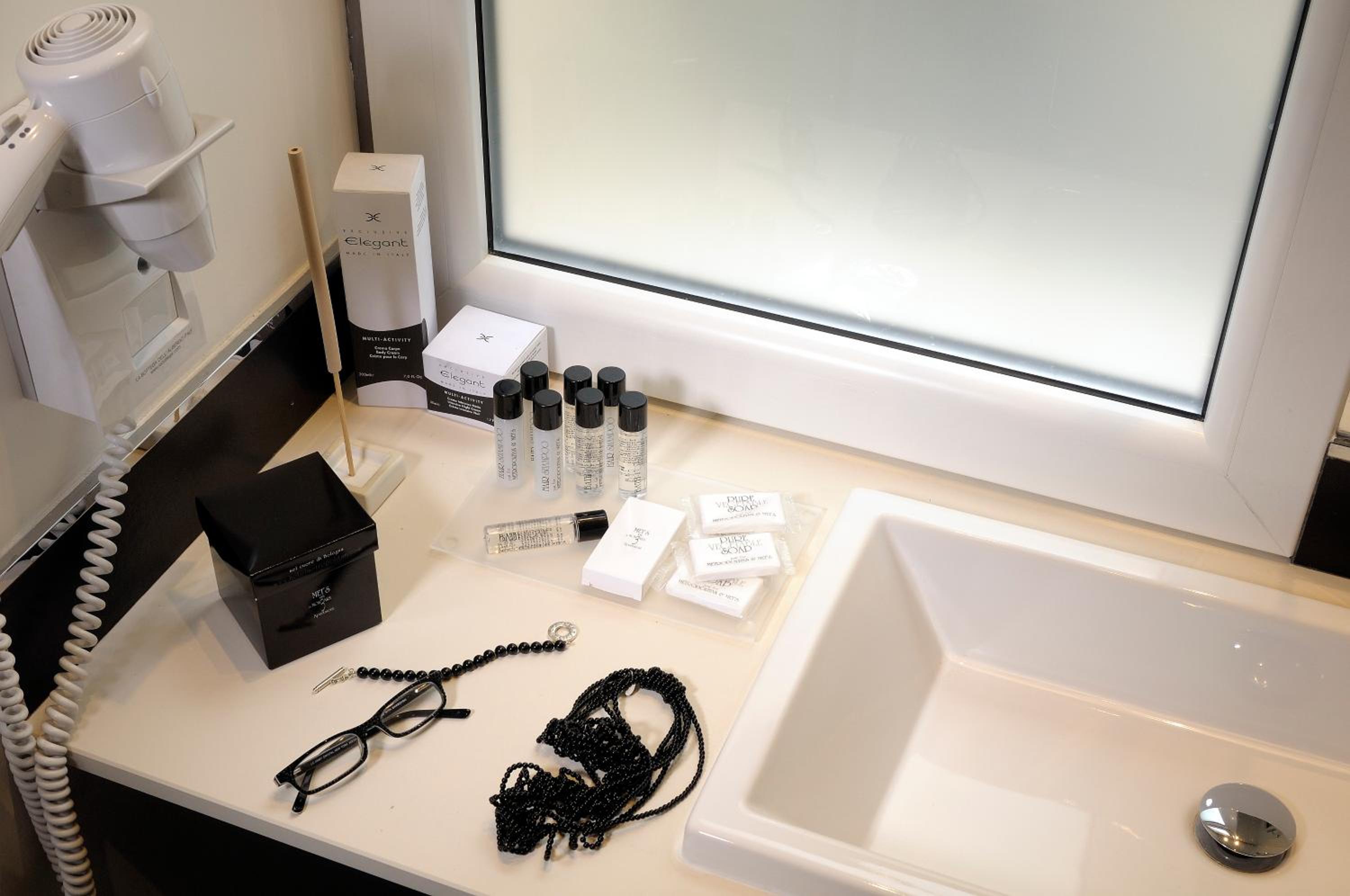 Experience luxury in our elegantly designed bathroom amenities.