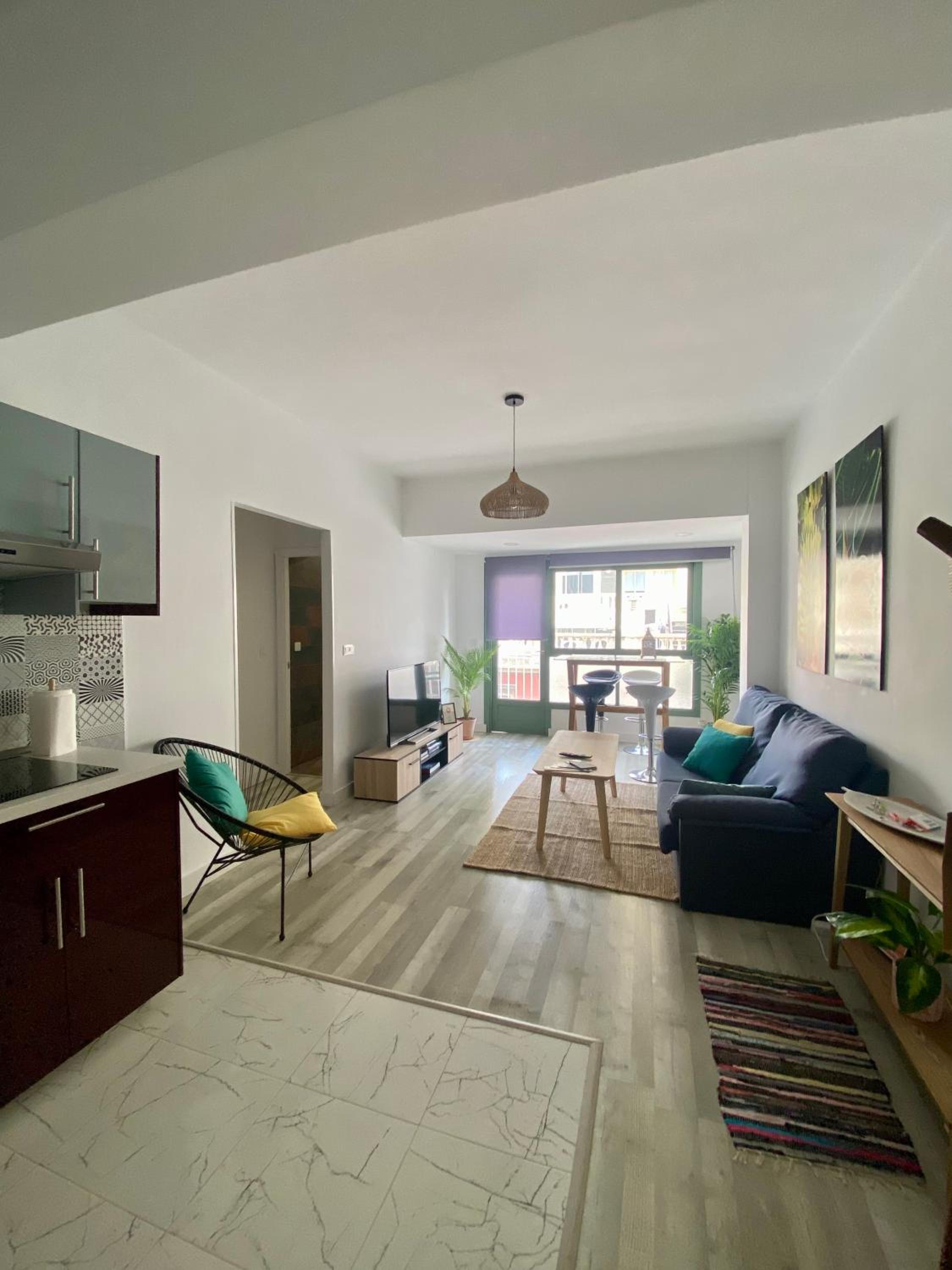 Apartamento de dos habitaciones