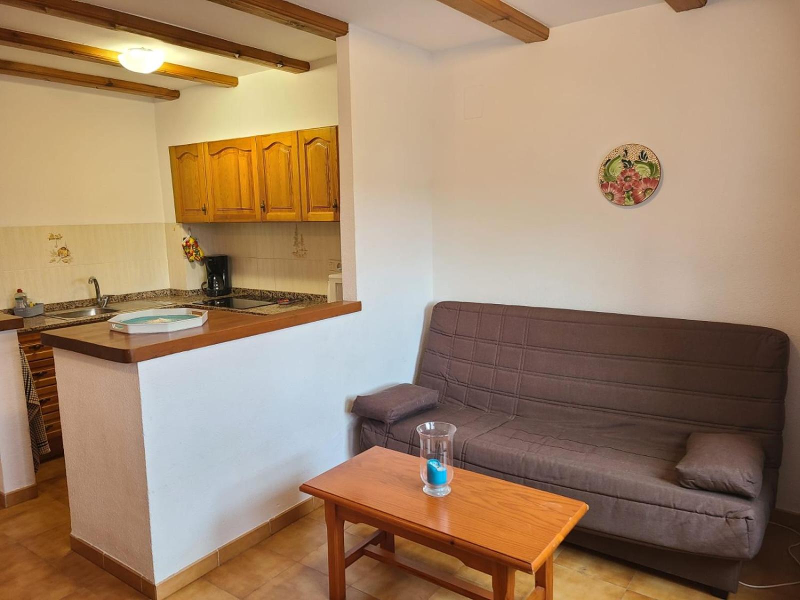 Apartamento con vista a la piscina