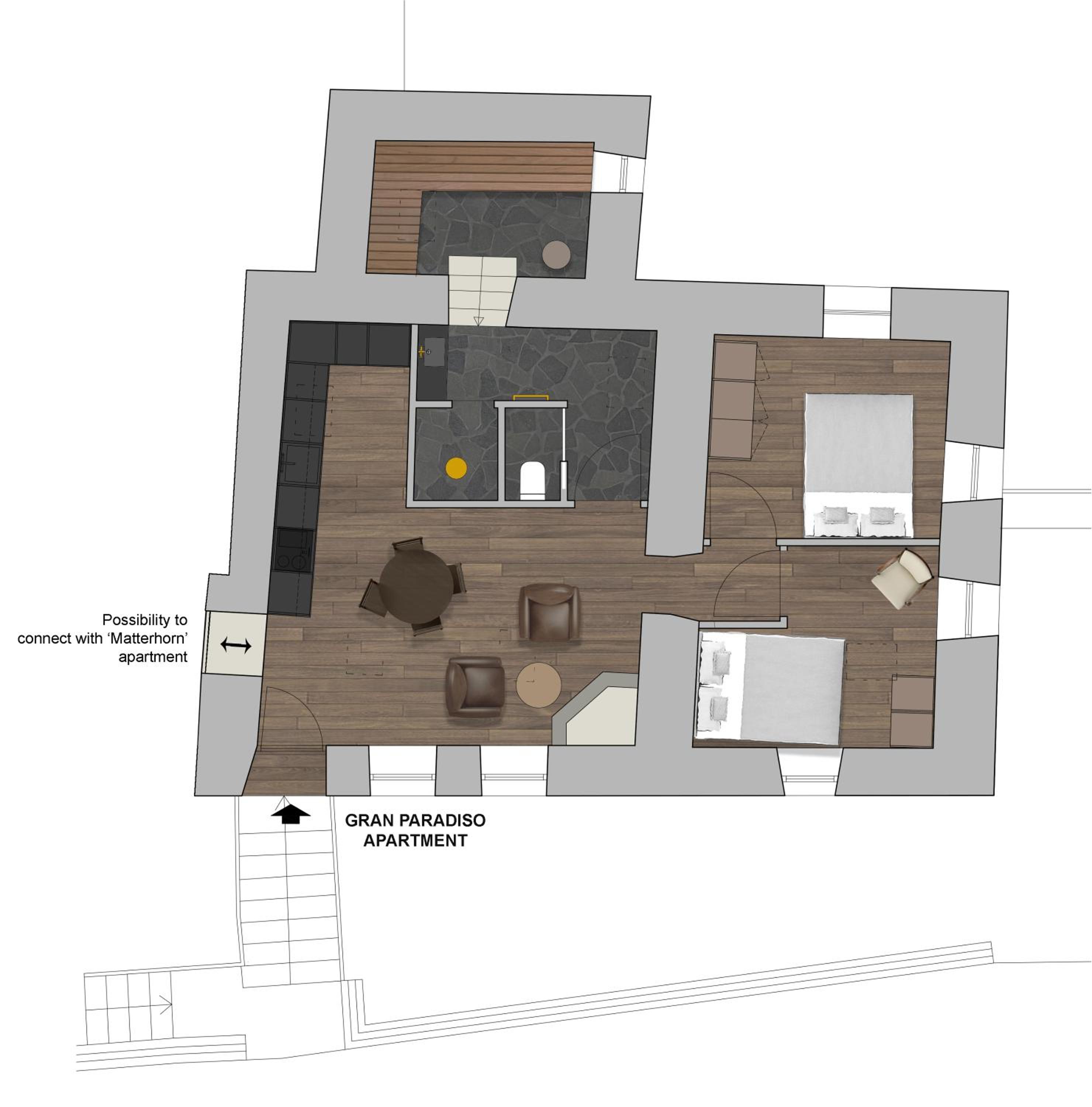 Two-Bedroom Chalet photo 2