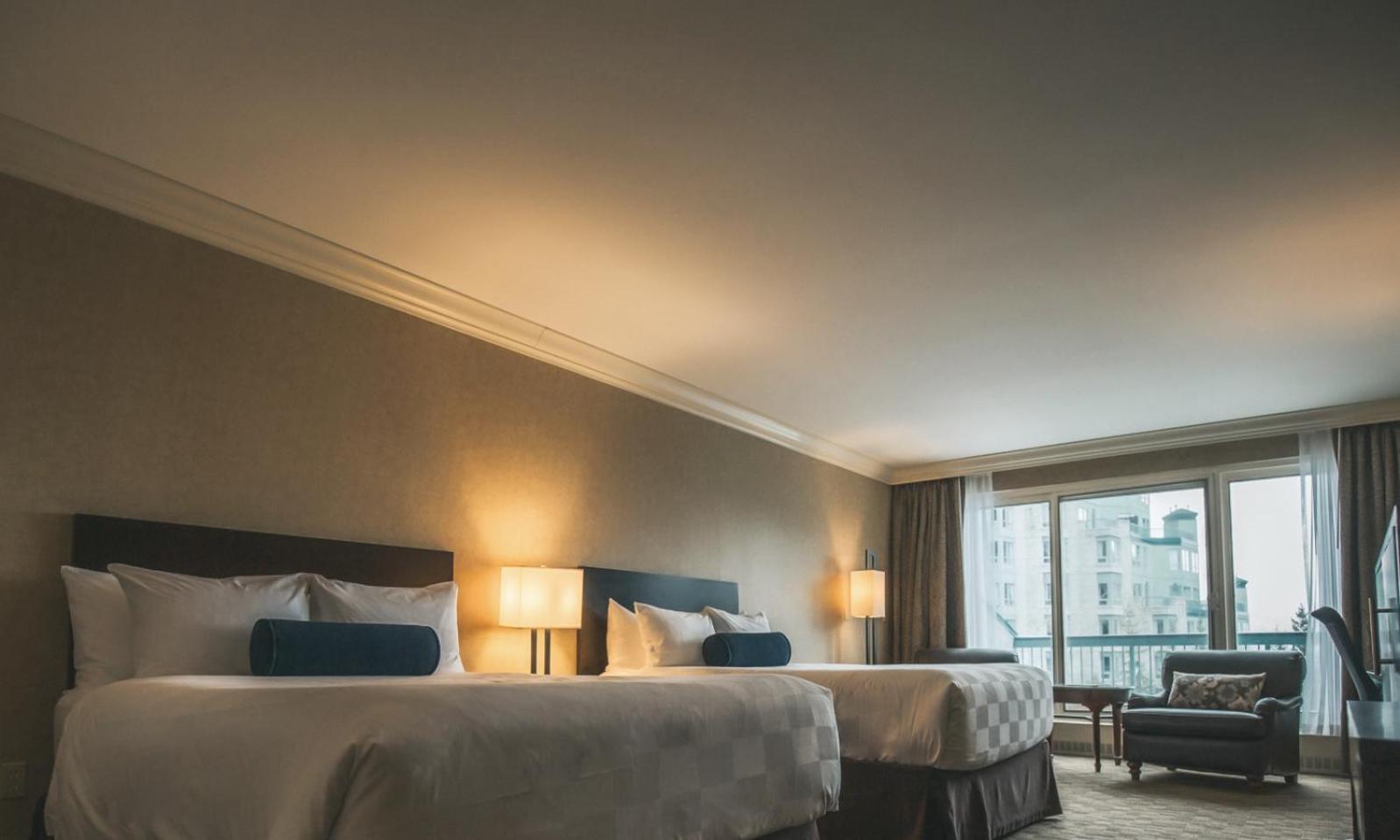 Premium Forest View Double Room with Two Queen Beds