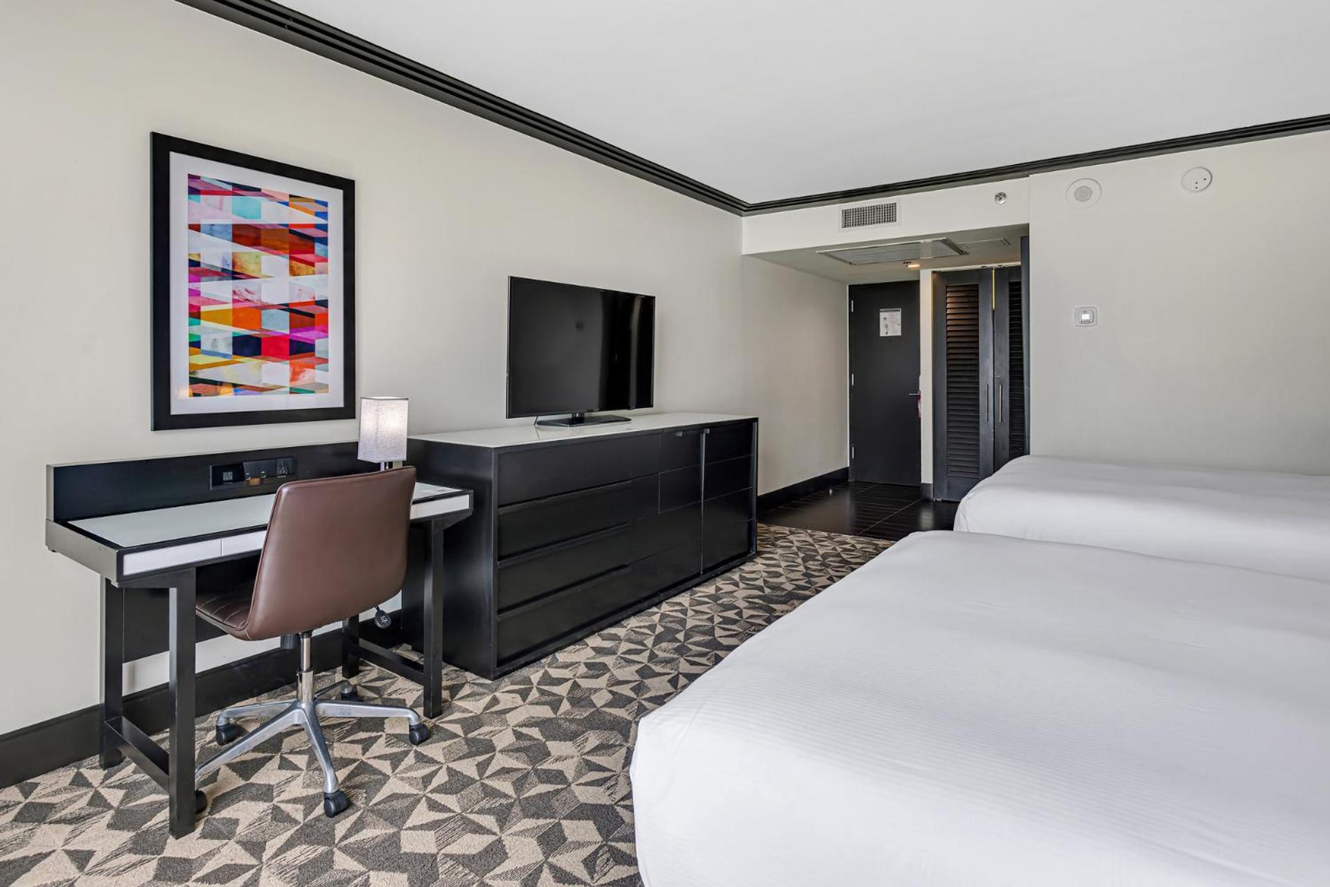 Queen Room with Two Queen Beds and Bay View