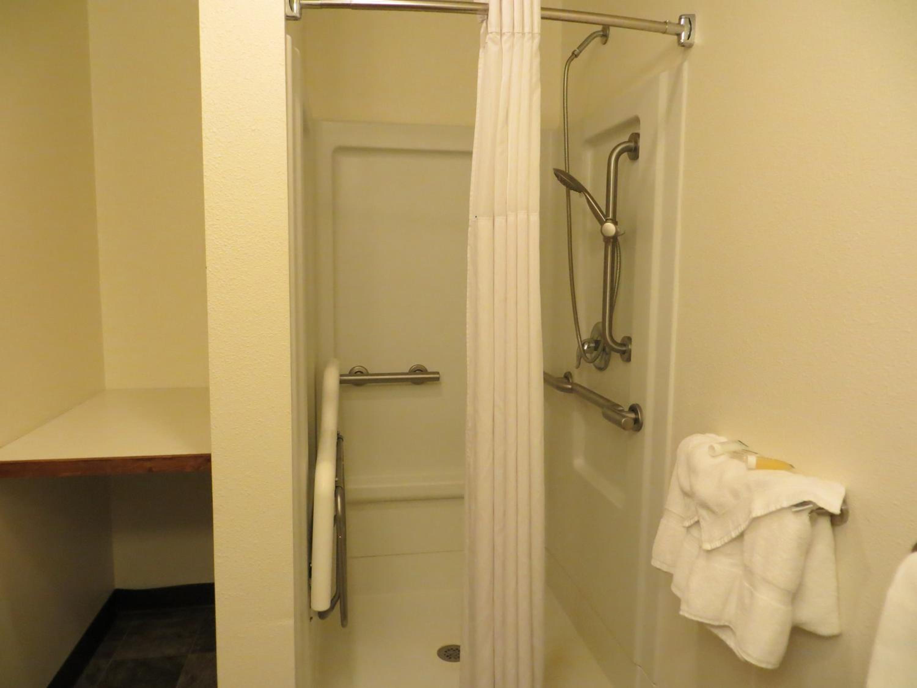 1 King Bed, Mobility/Hearing Accessible Room, Roll-In Shower - Photo 2