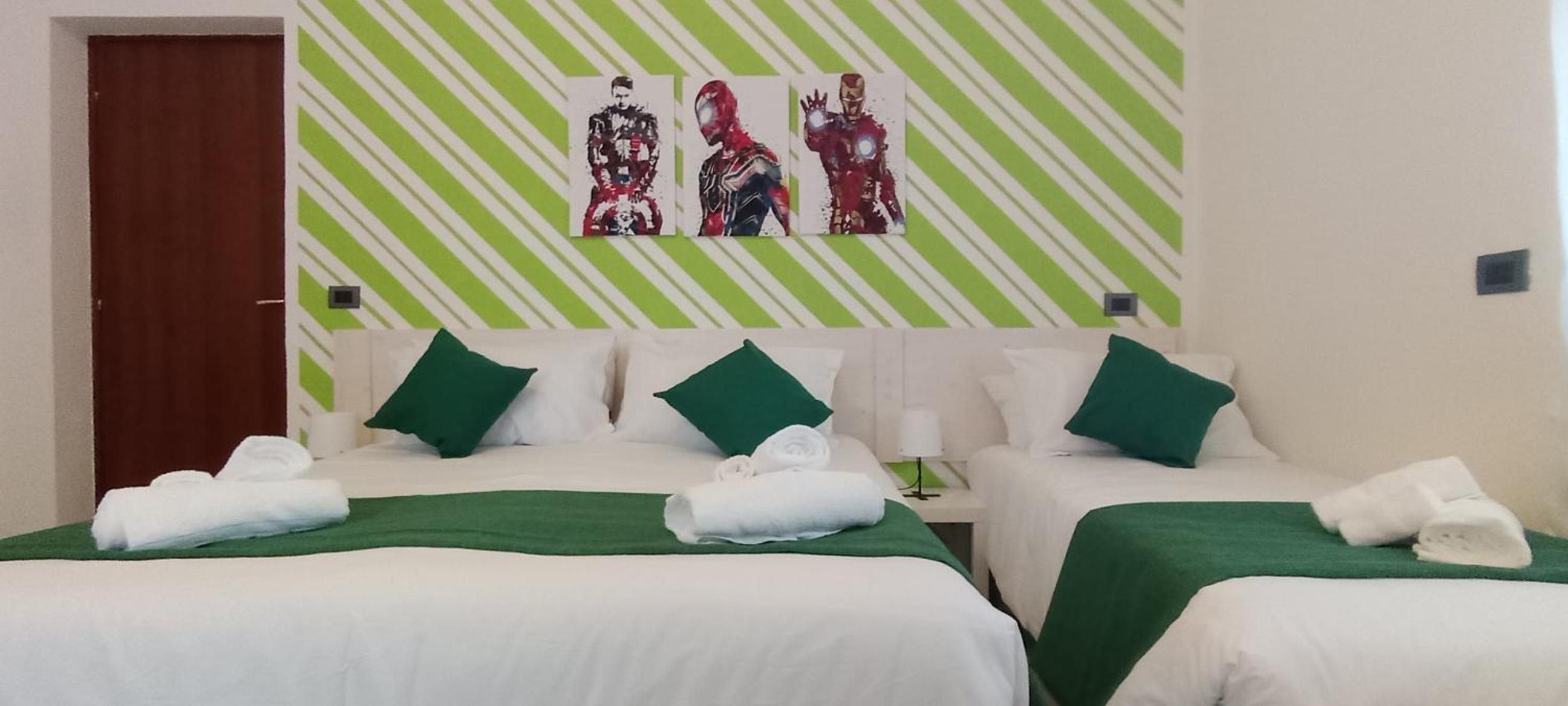 Quadruple Room with Shared Bathroom