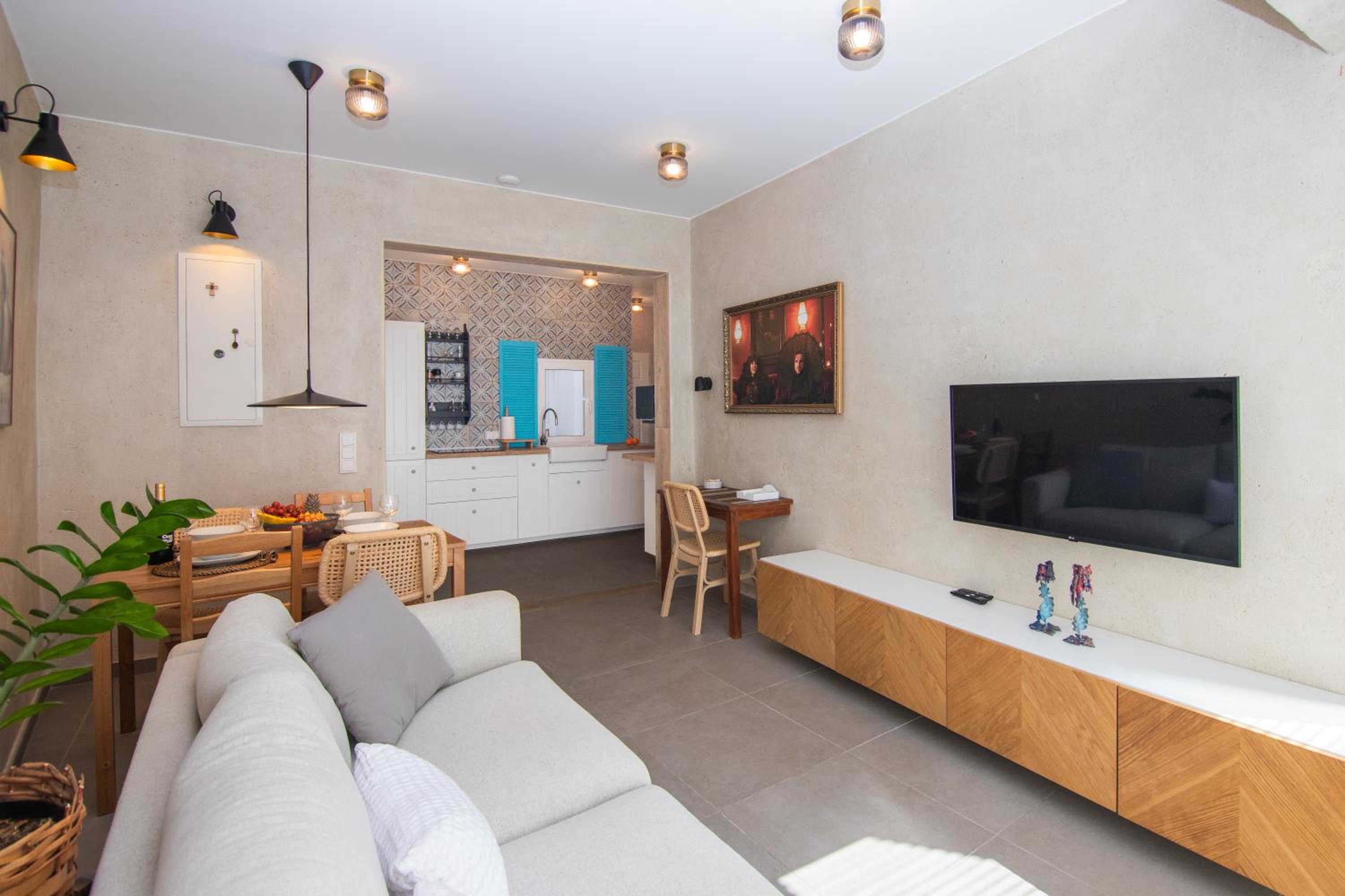 Apartamento de dos habitaciones con vista a la ciudad