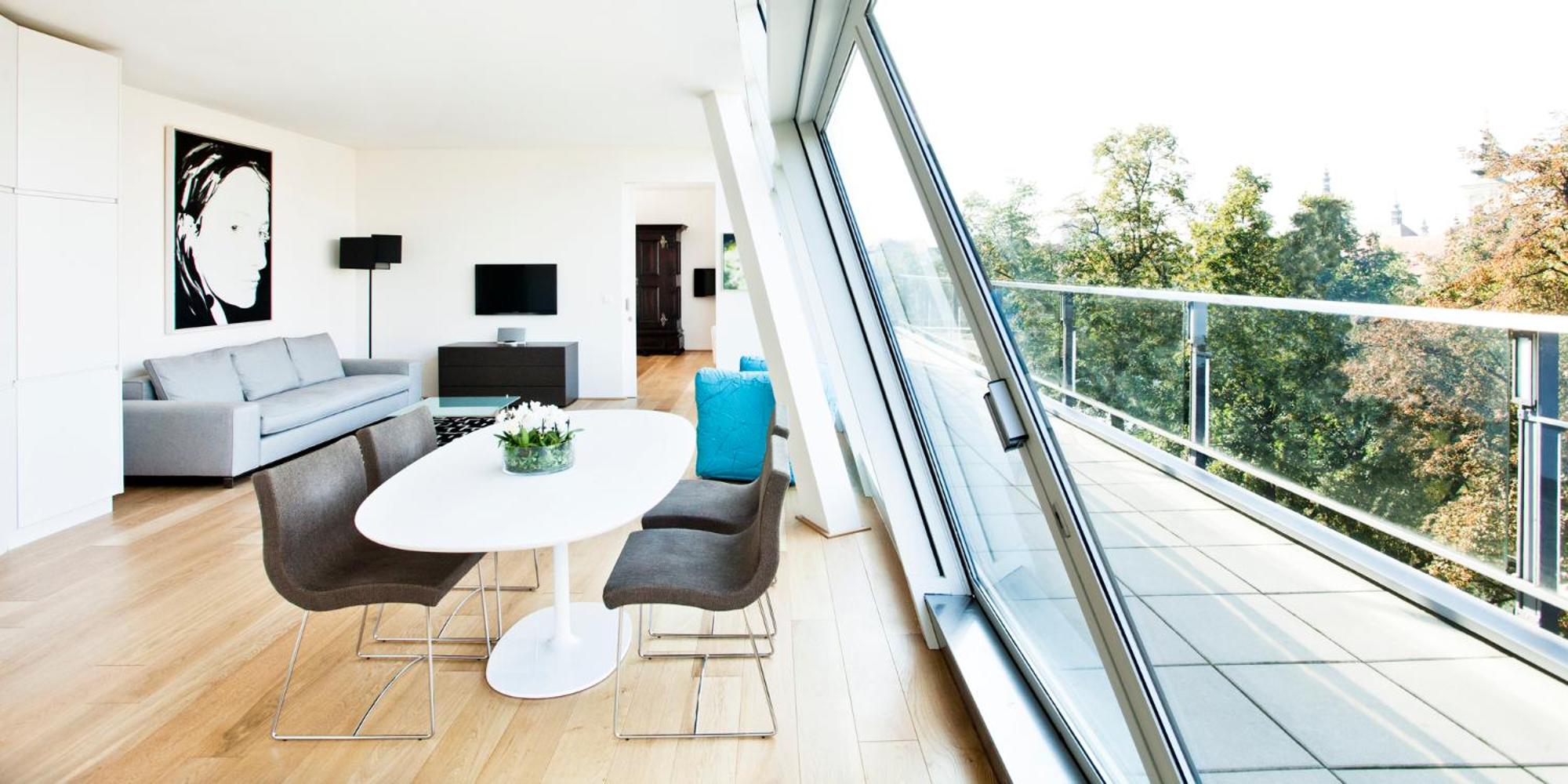 Two-Bedroom Apartment with Balcony