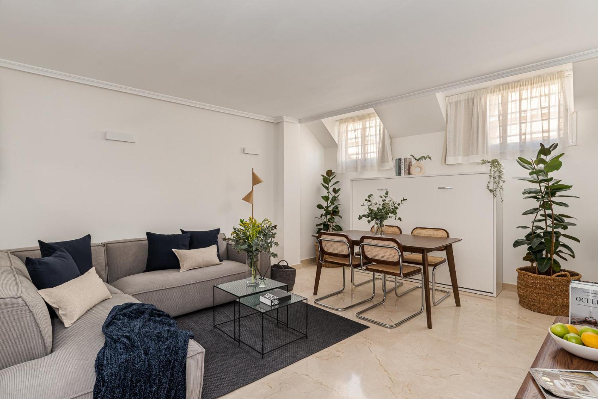 Apartamento de dos habitaciones