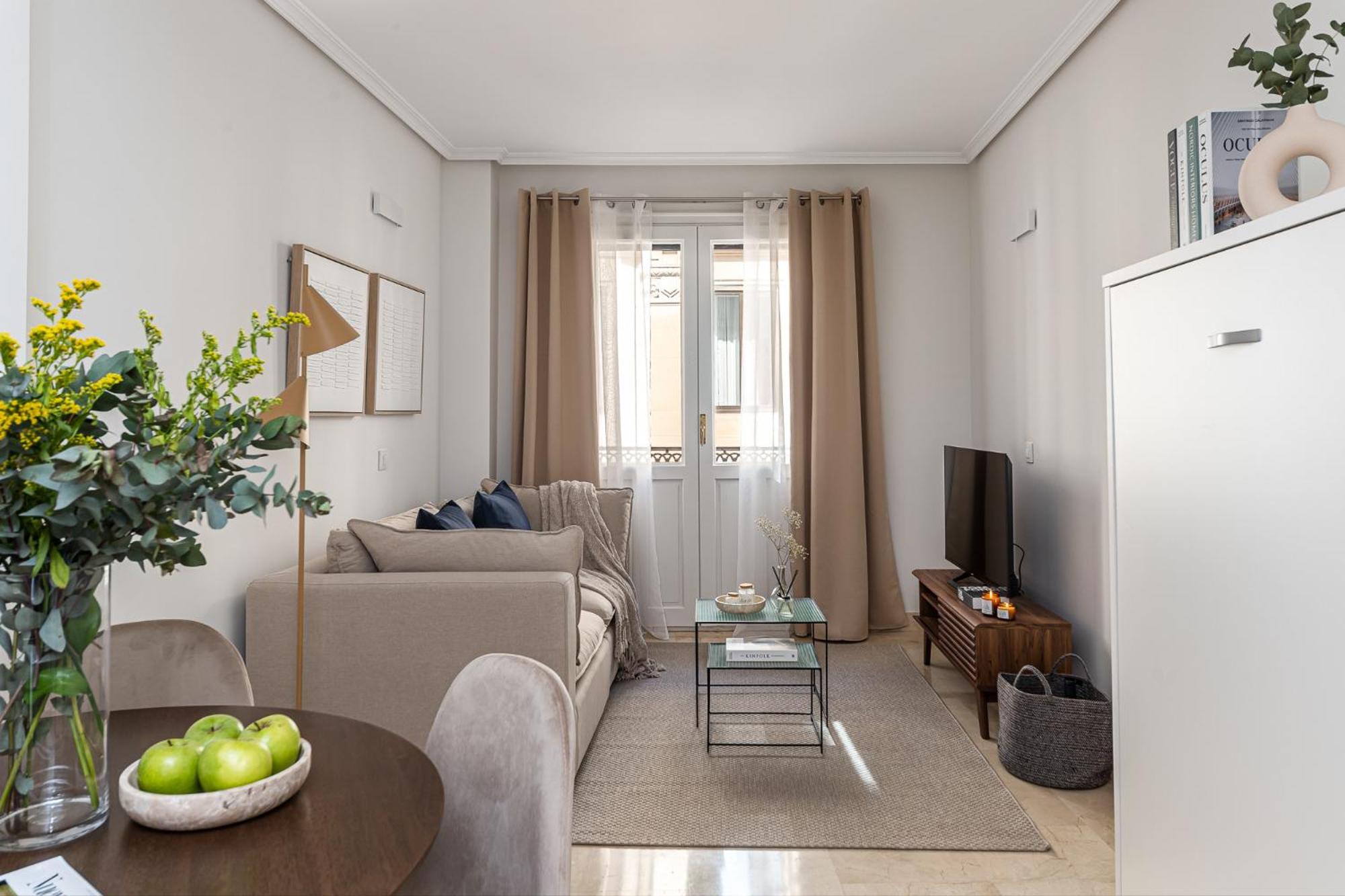 Apartamento de dos habitaciones