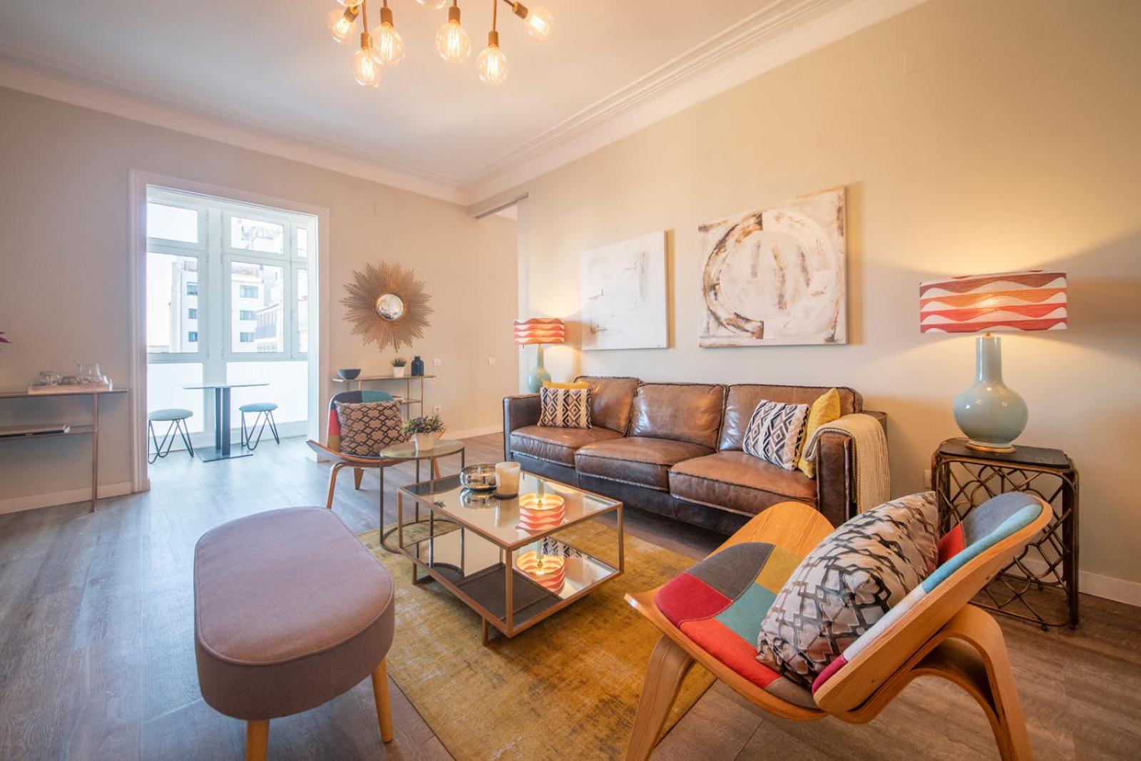Apartamento con tres habitaciones en suite