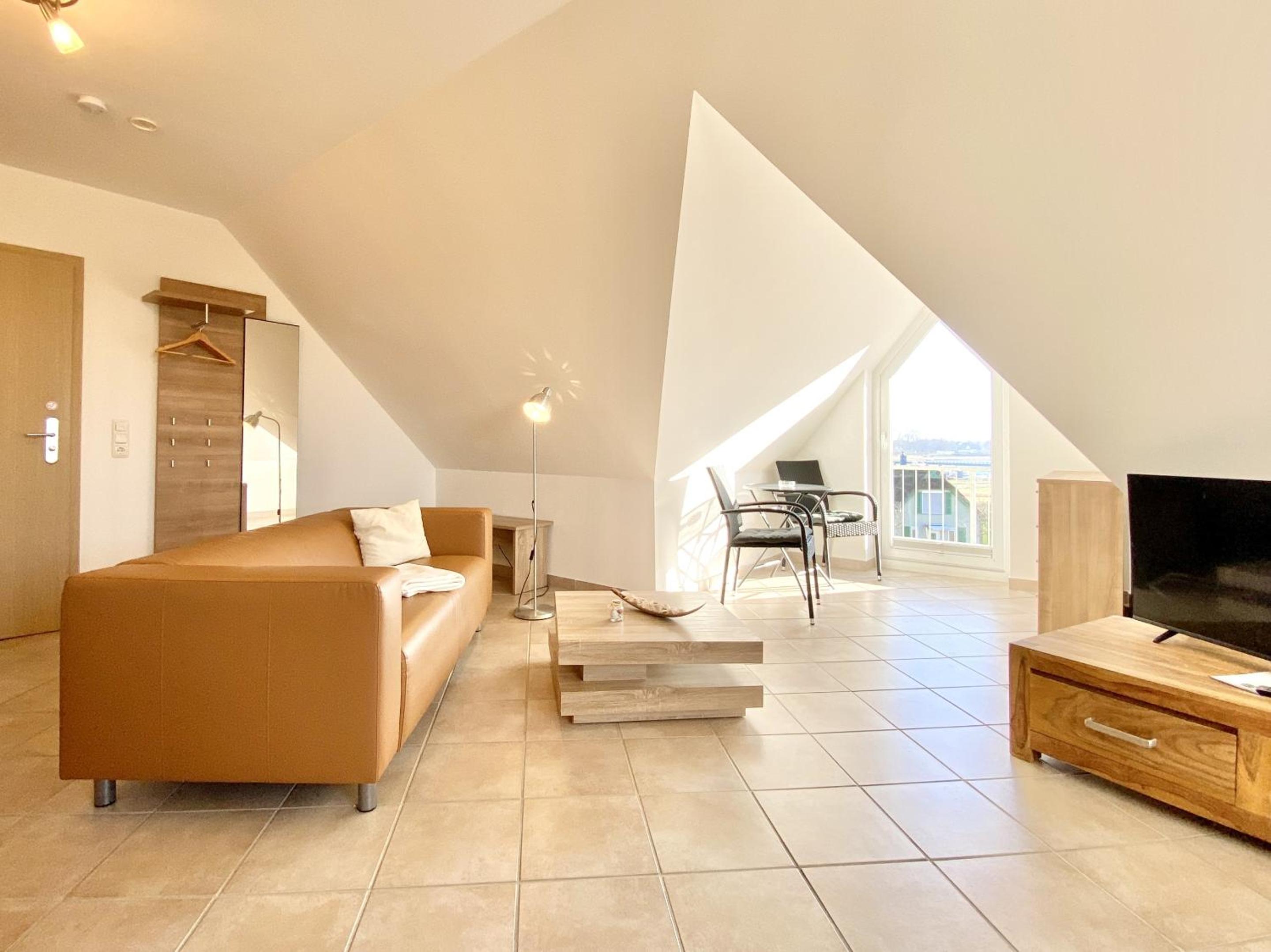 Studio Apartment with Balcony