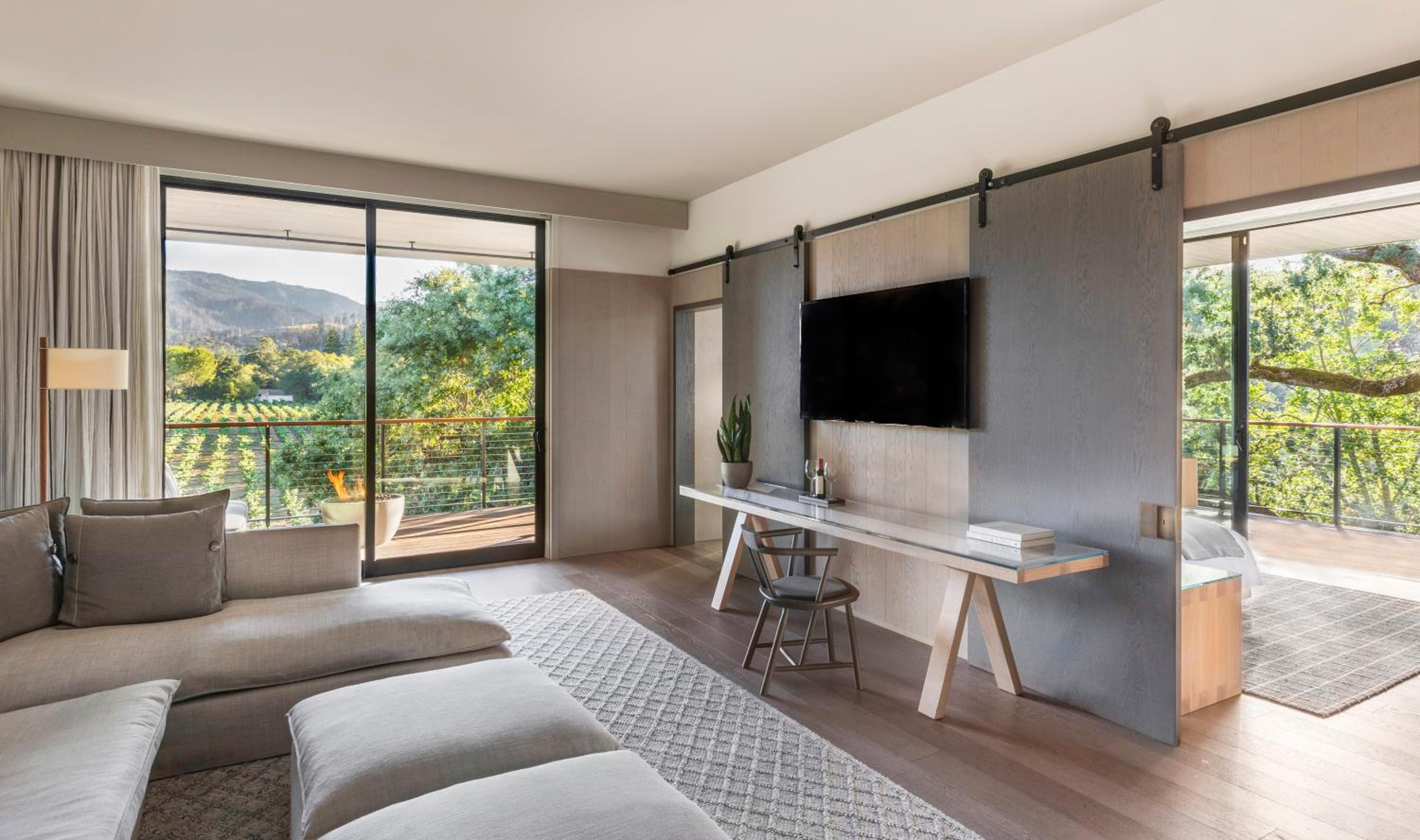 King Suite with Vineyard View