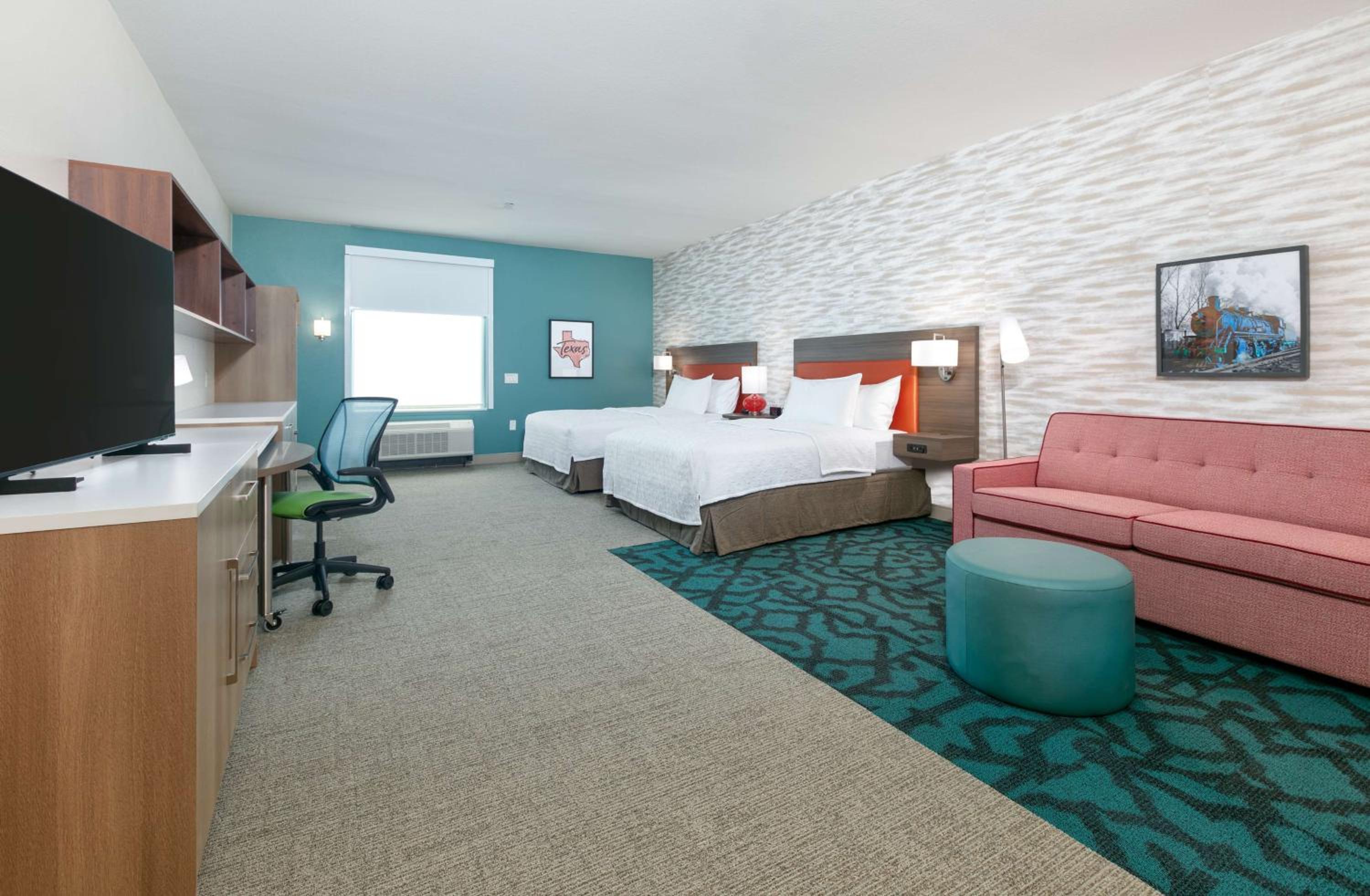 Studio Suite with Two Queen Beds and Tub - Mobility Access photo 1