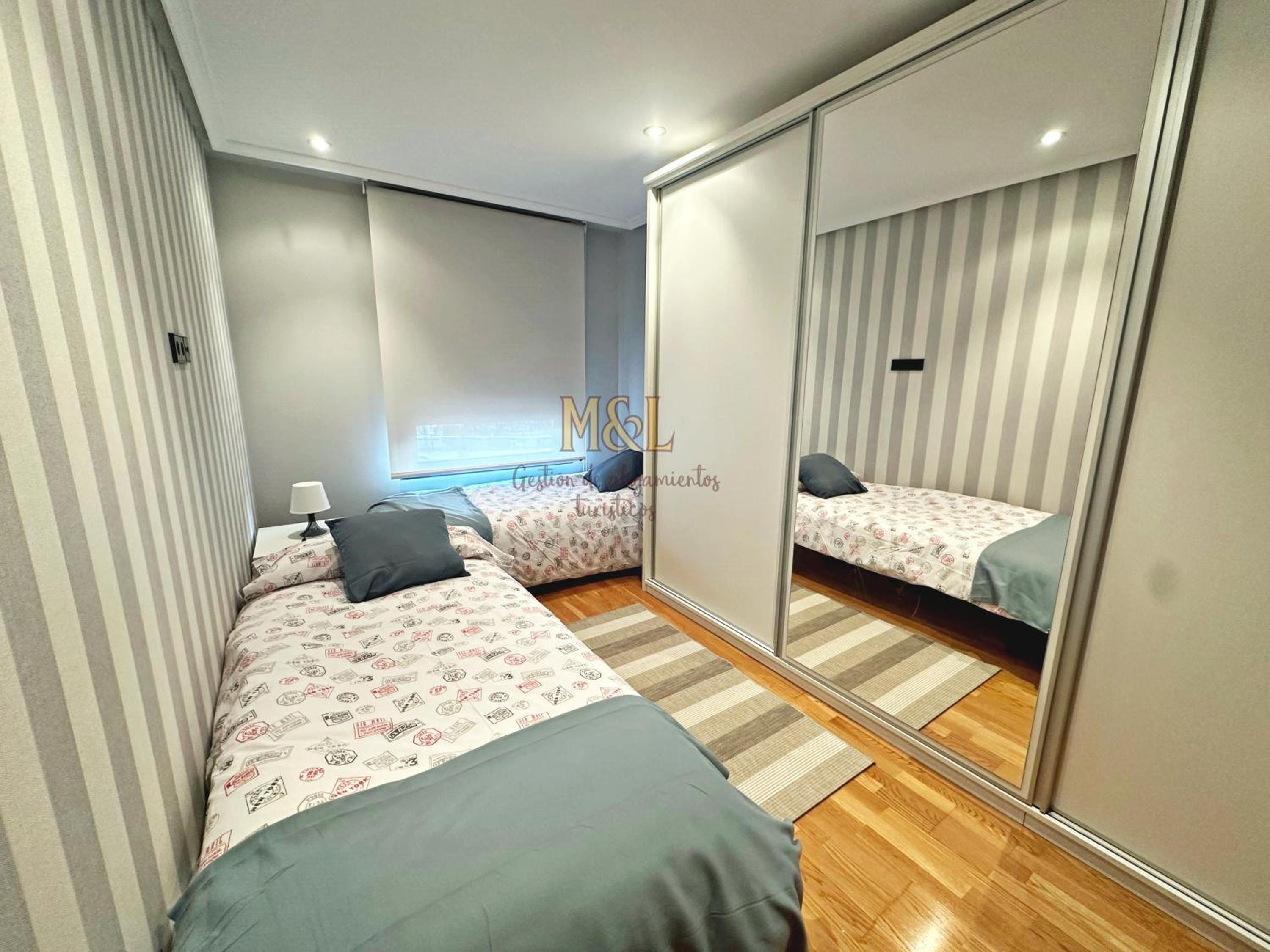Apartamento de dos habitaciones