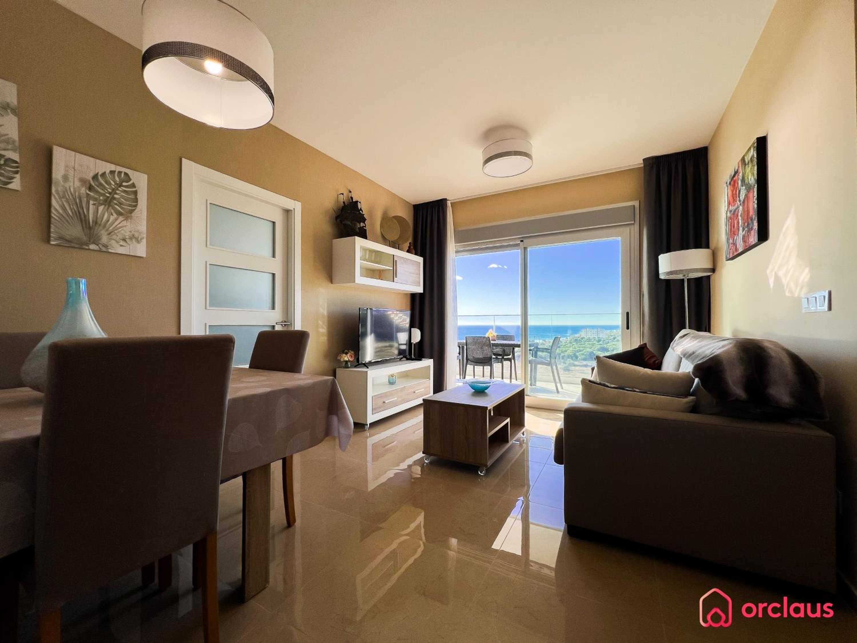Apartamento con vista al mar