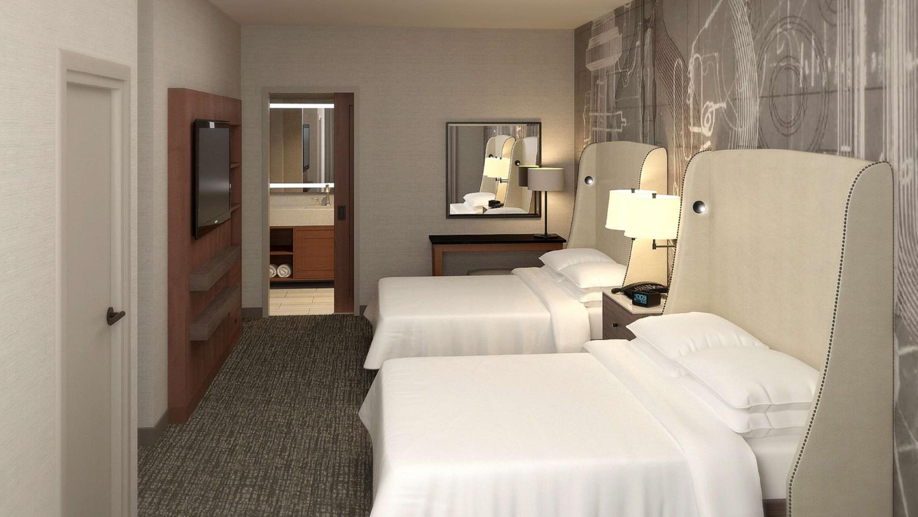 Deluxe Queen Suite with Two Queen Beds photo 2