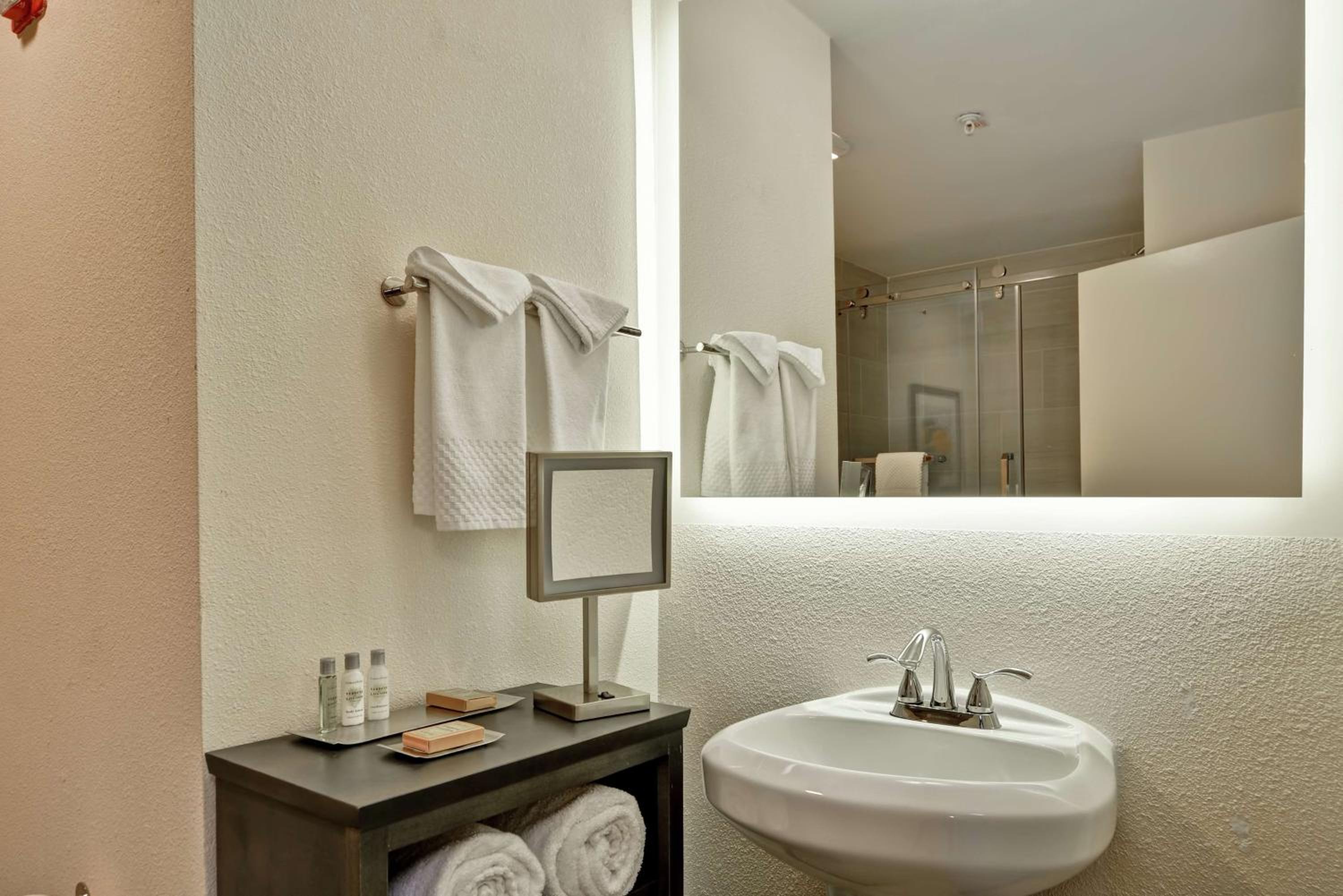 King Room with Roll-In Shower - Mobility and Hearing Access
