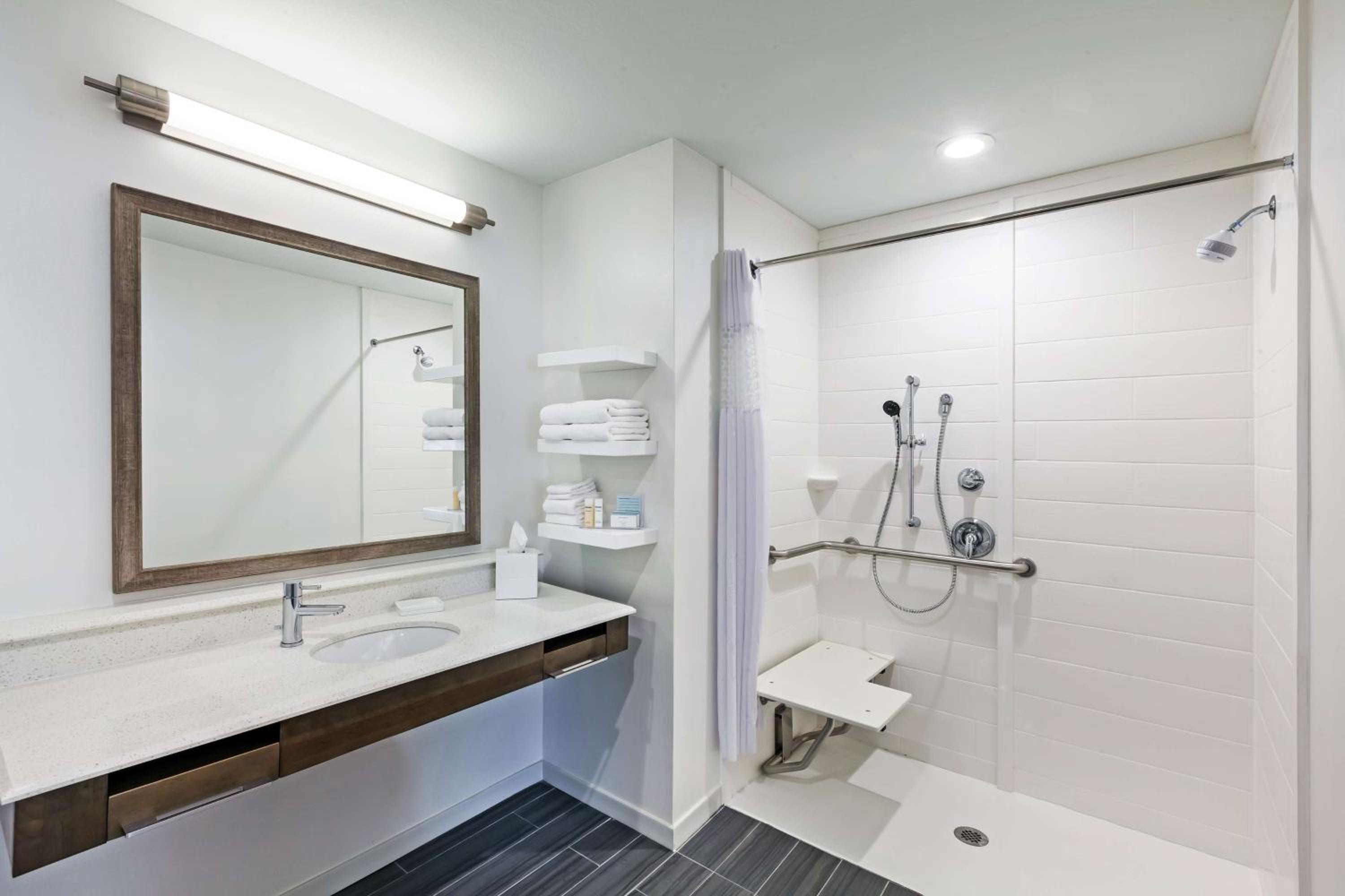 King Studio with Roll-In Shower - Mobility Access/Non-Smoking