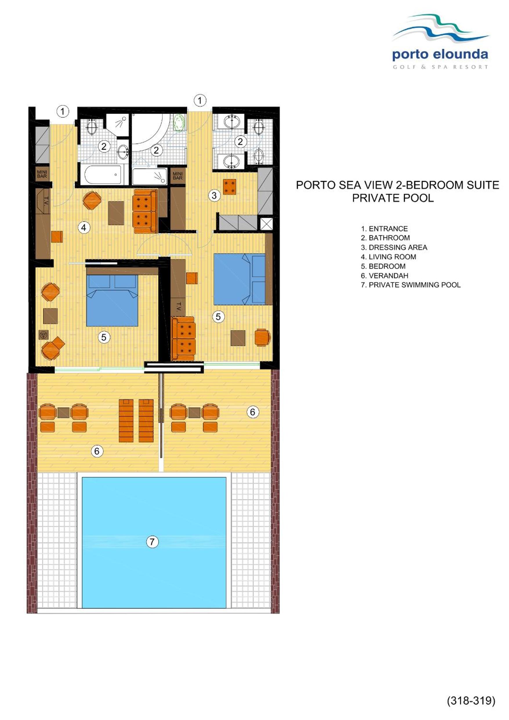 Superior Two Bedroom Suite Private Pool - Photo 2