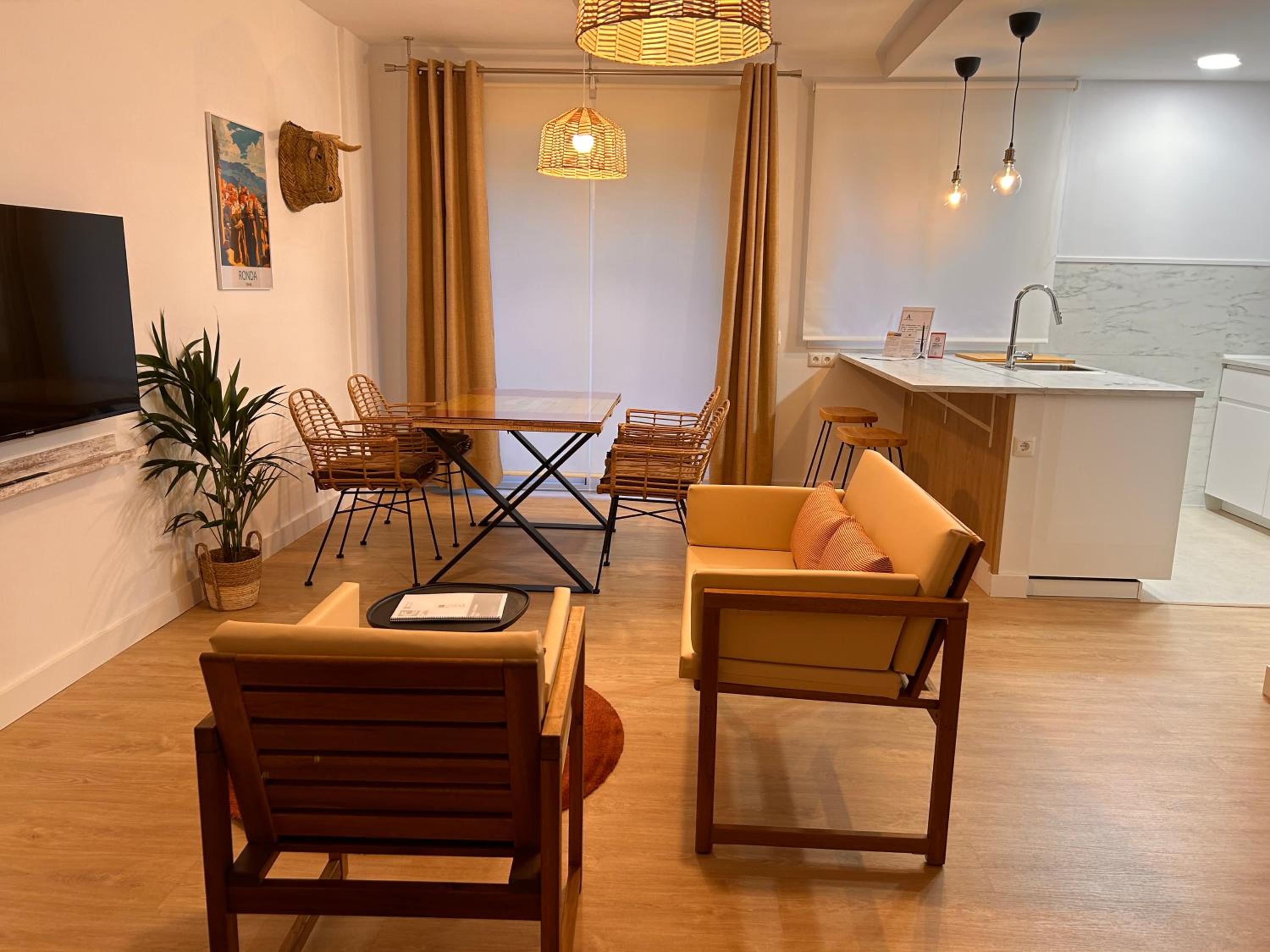 Apartamento de dos habitaciones