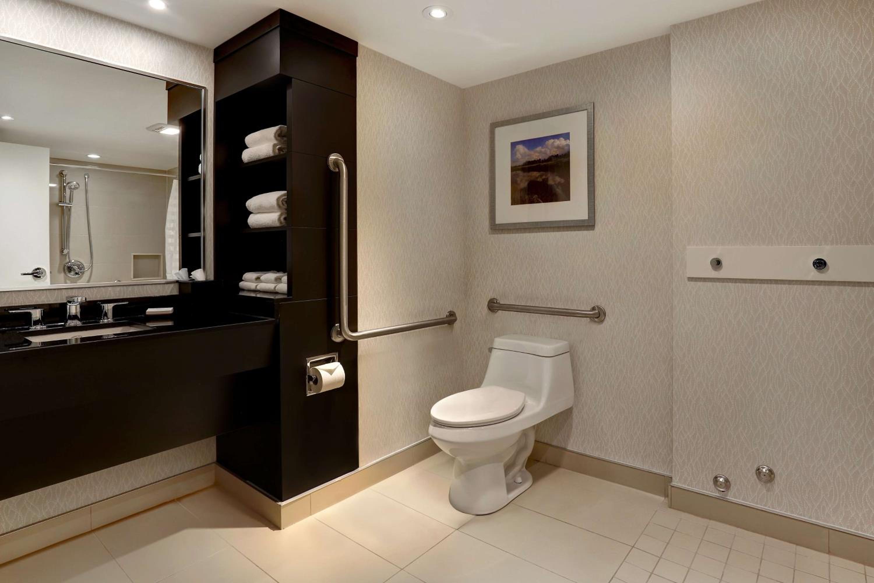 Queen Suite with Roll-In Shower and Falls View - Mobility Accessible