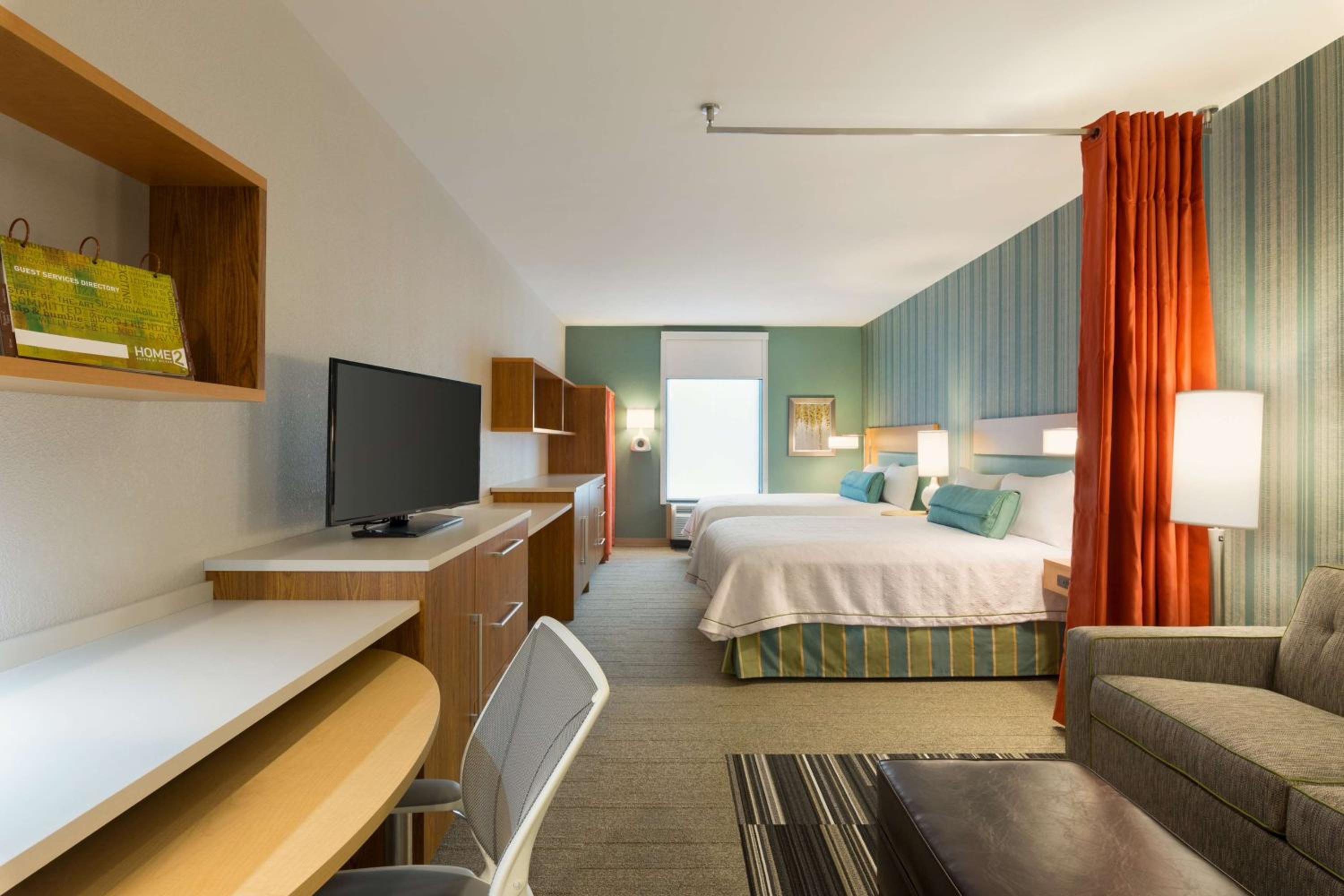Queen Studio with Two Queen Beds - Hearing Accessible/Non-Smoking