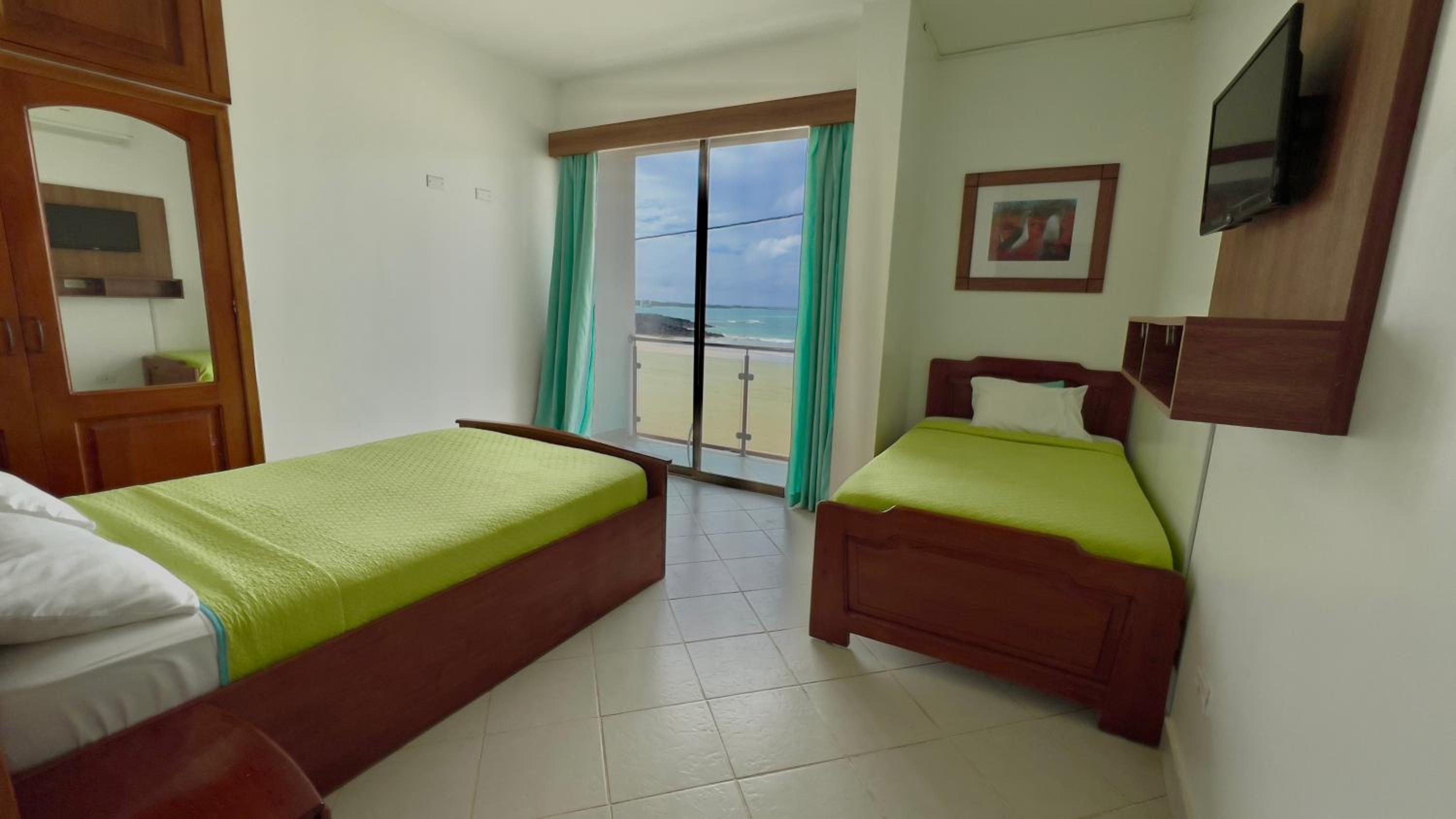 Twin Room with Sea View