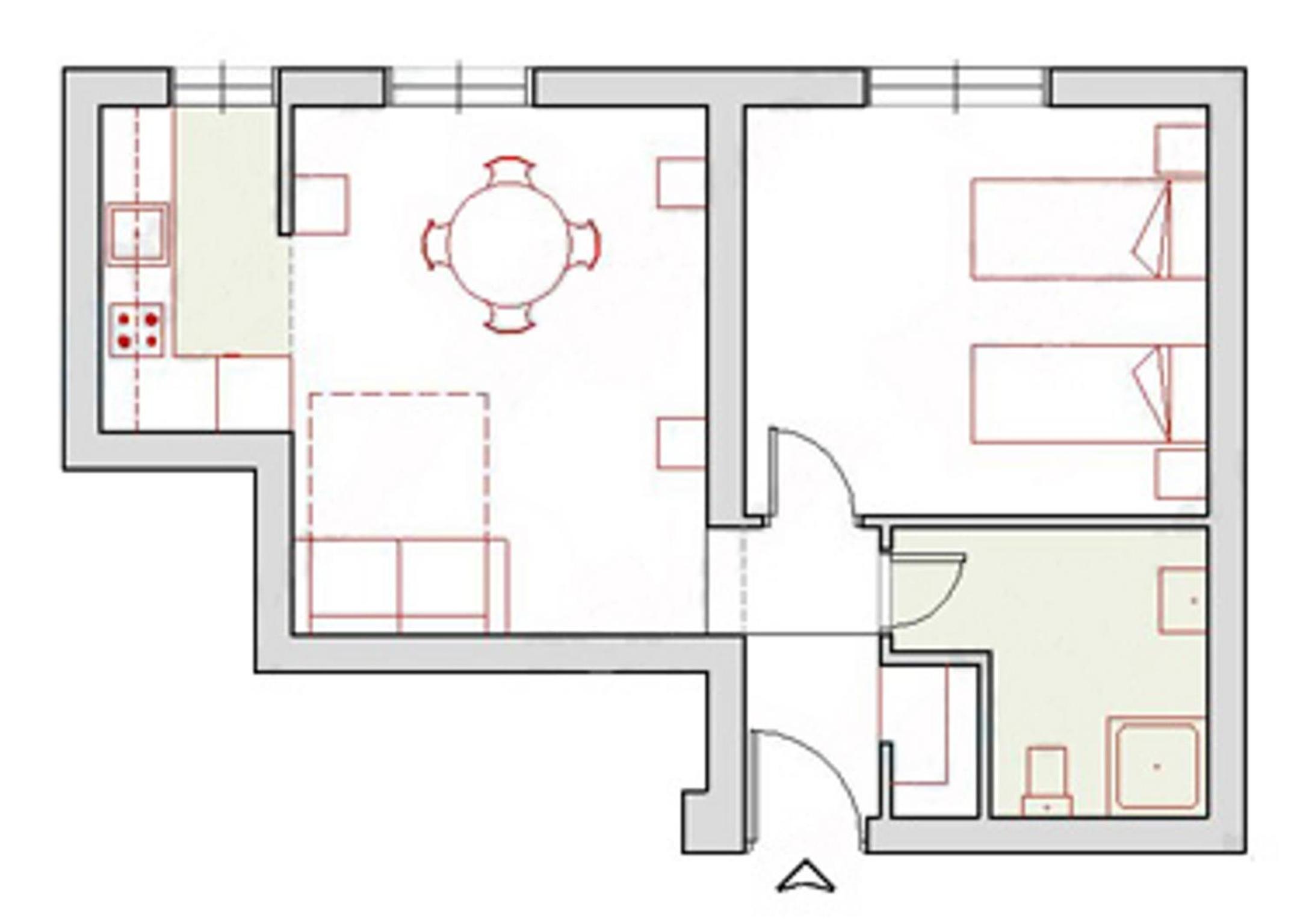 One-Bedroom Apartment photo 3
