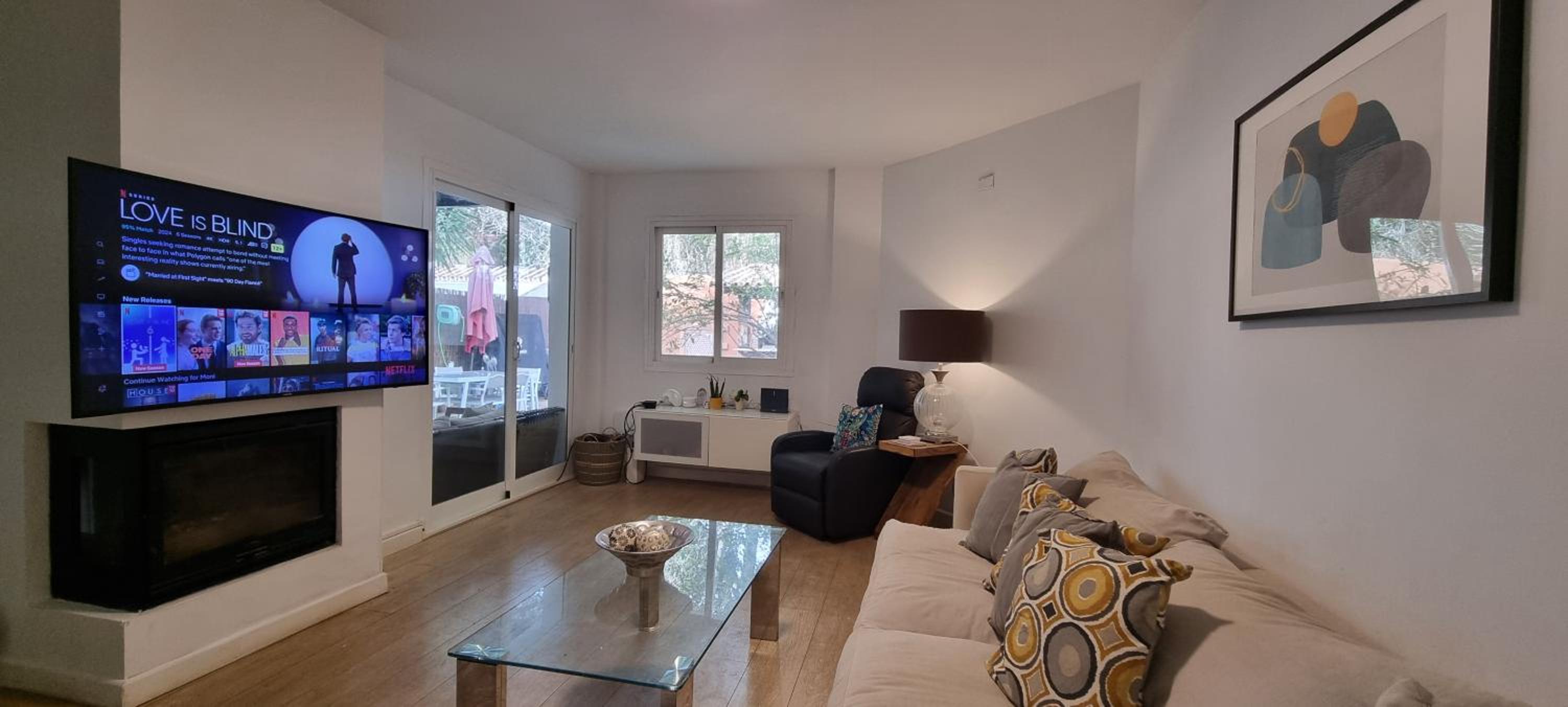 Casa de cuatro habitaciones