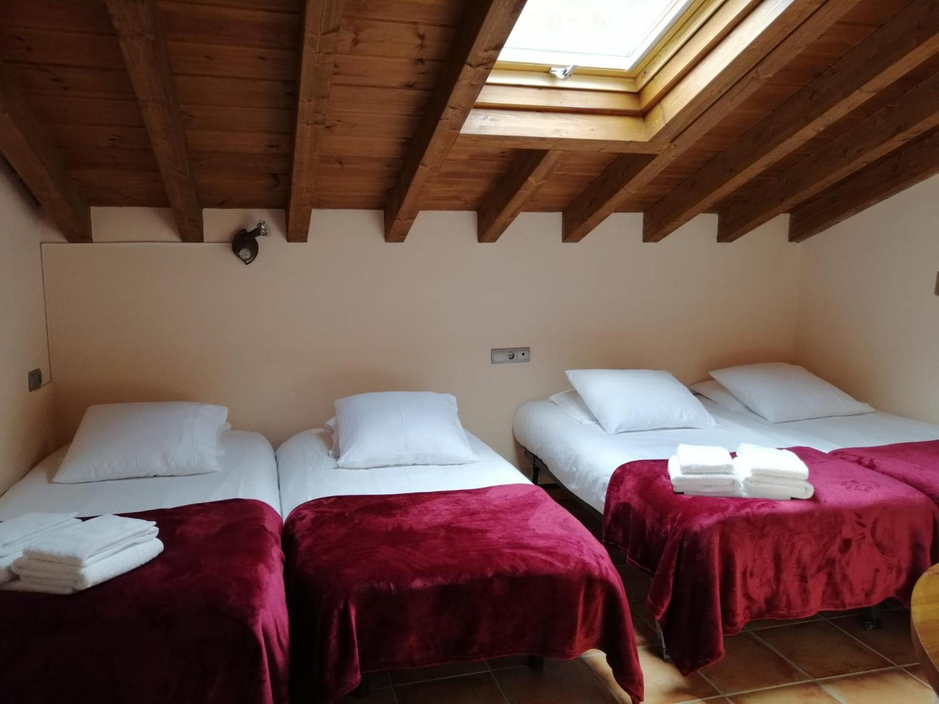 Habitación Cuádruple con Baño Externo Privado