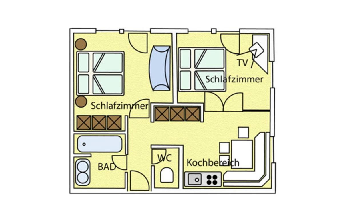 Two-Bedroom Apartment photo 2