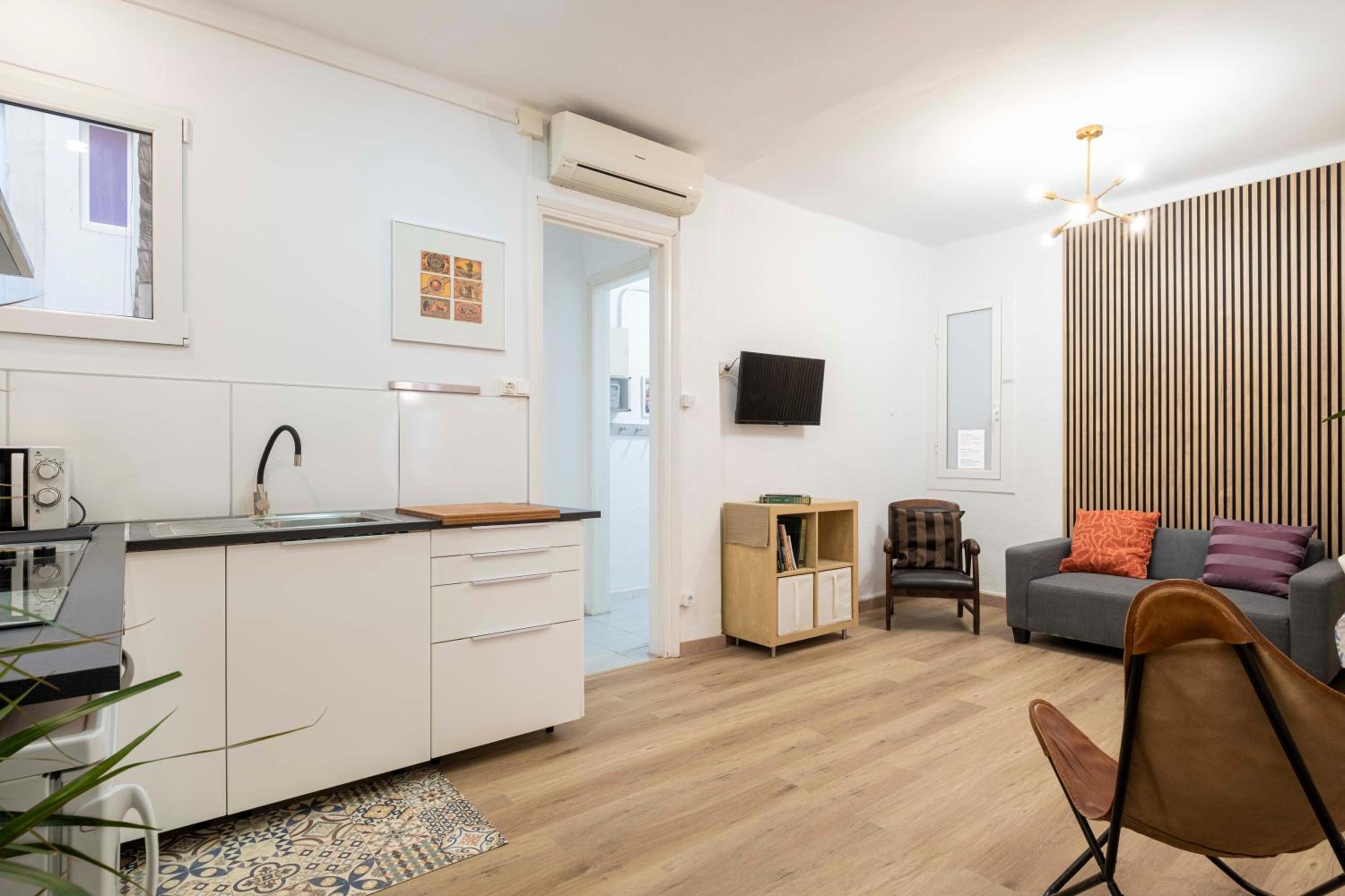 Apartamento de dos habitaciones