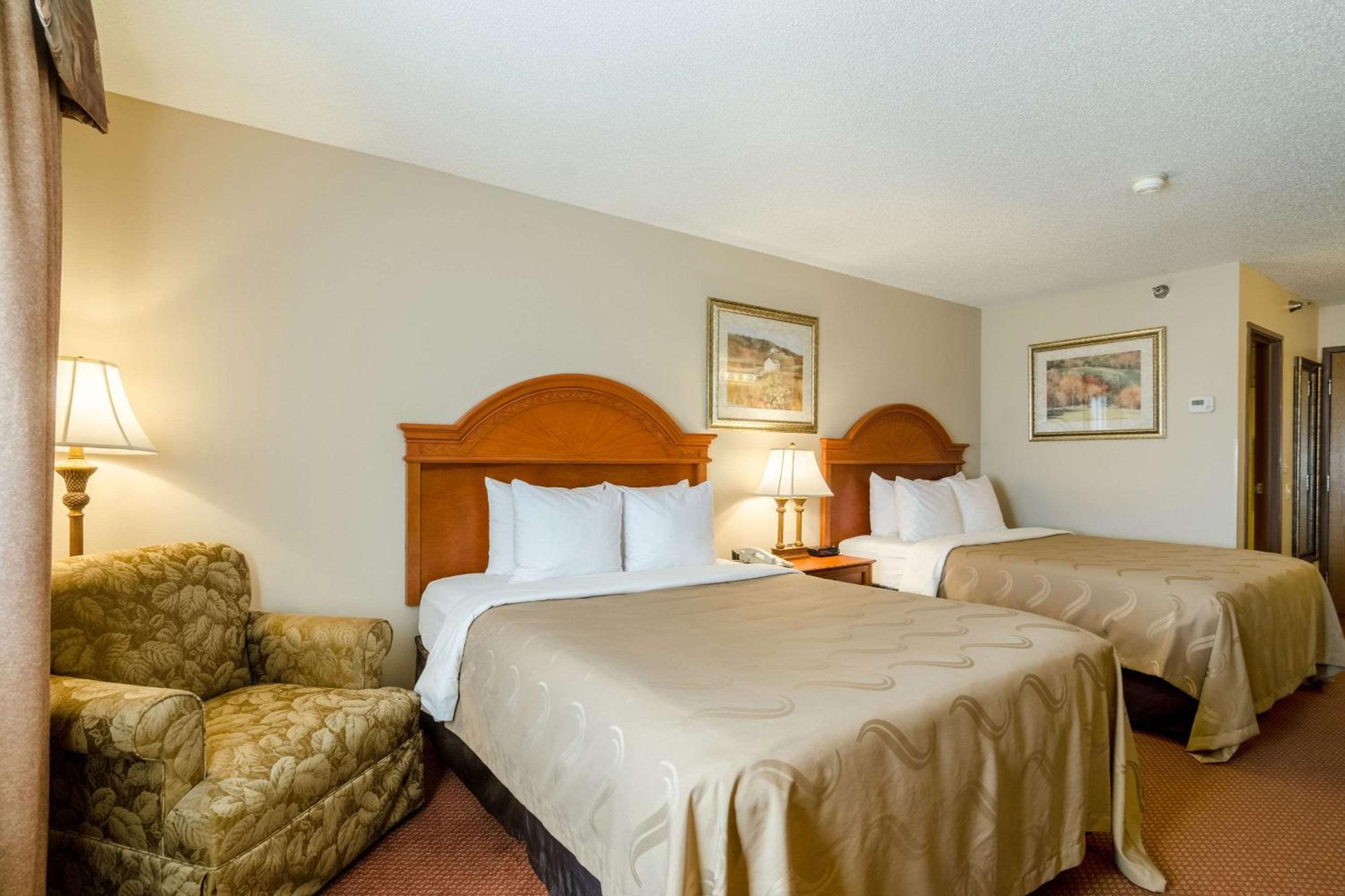 Quadruple Room with Two Queen Beds - Non Smoking/Interior Hall photo 2