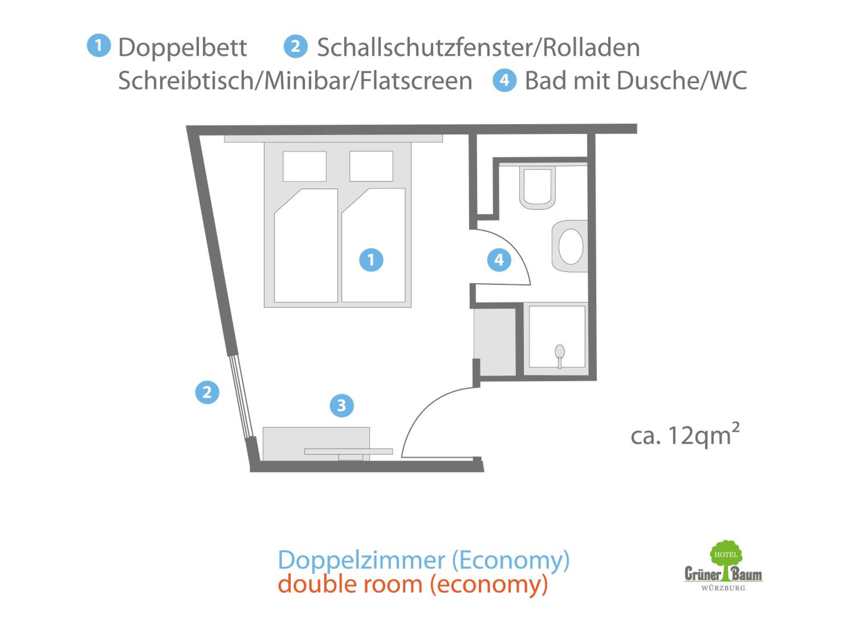 Economy Double Room photo 2
