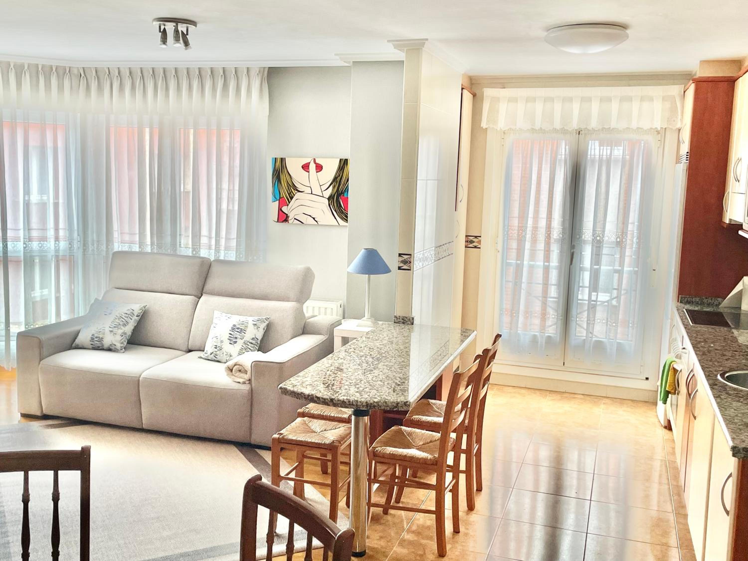 Apartamento de dos habitaciones