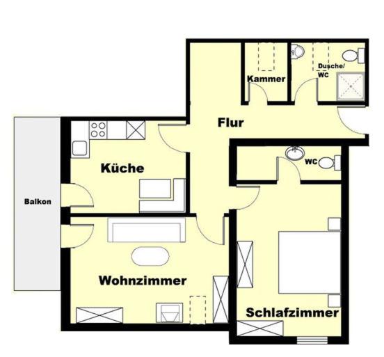 One-Bedroom Apartment photo 2