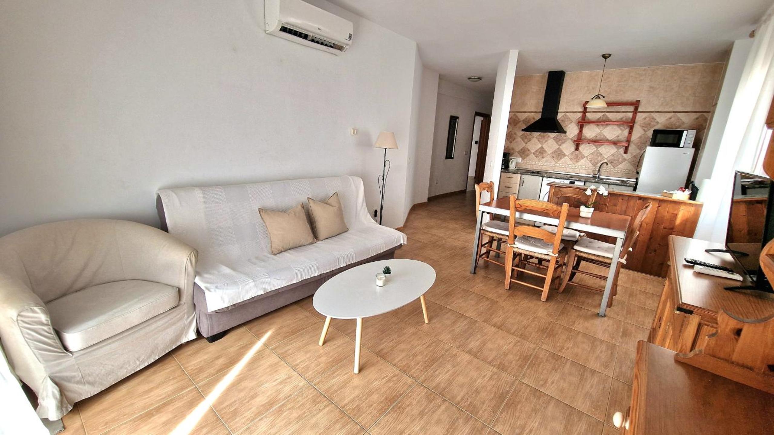 Apartamento de dos habitaciones